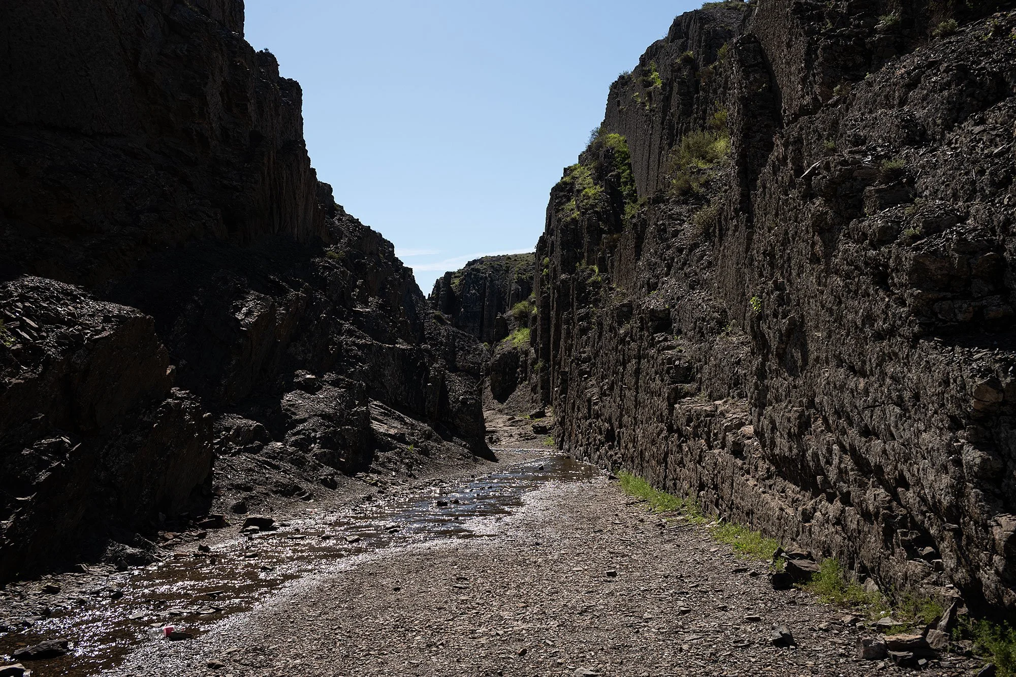Black Canyon. Mangystau, Kazakhstan.