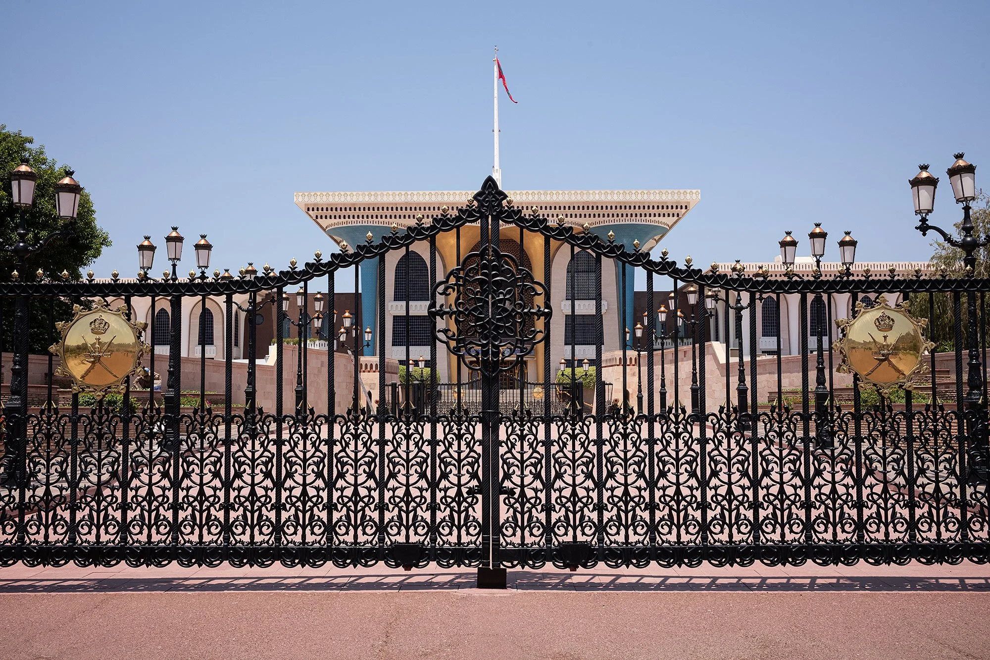 Al Alam Palace. Muscat, Oman.