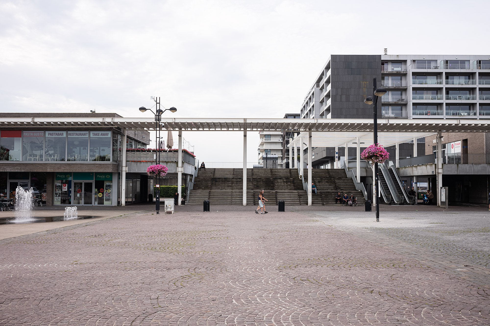 Train station, Bruges, Belgium.