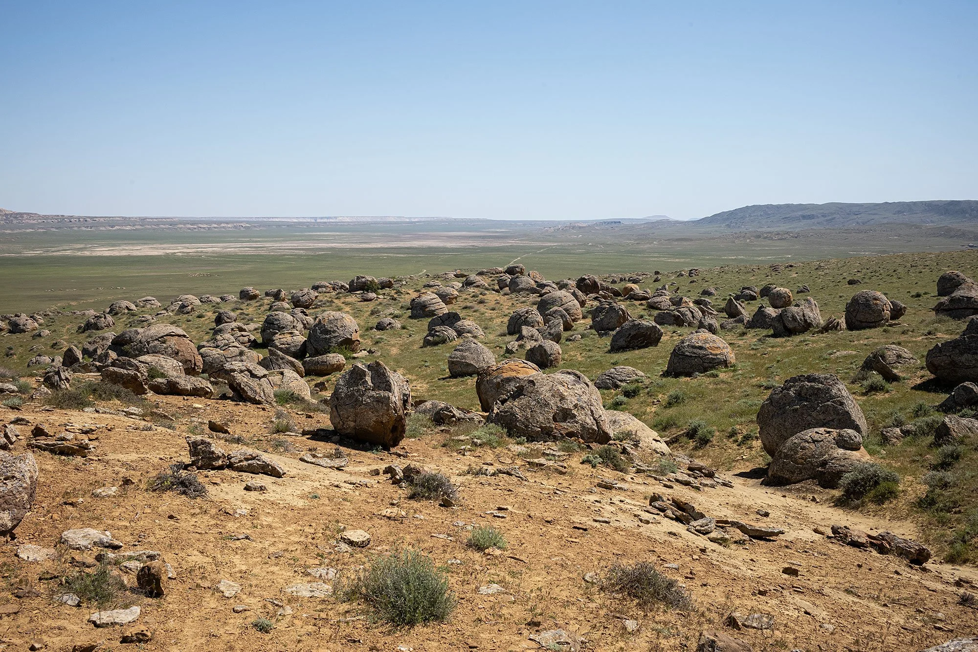 Torysh. Valley of the Balls. Mangystau, Kazakhstan.