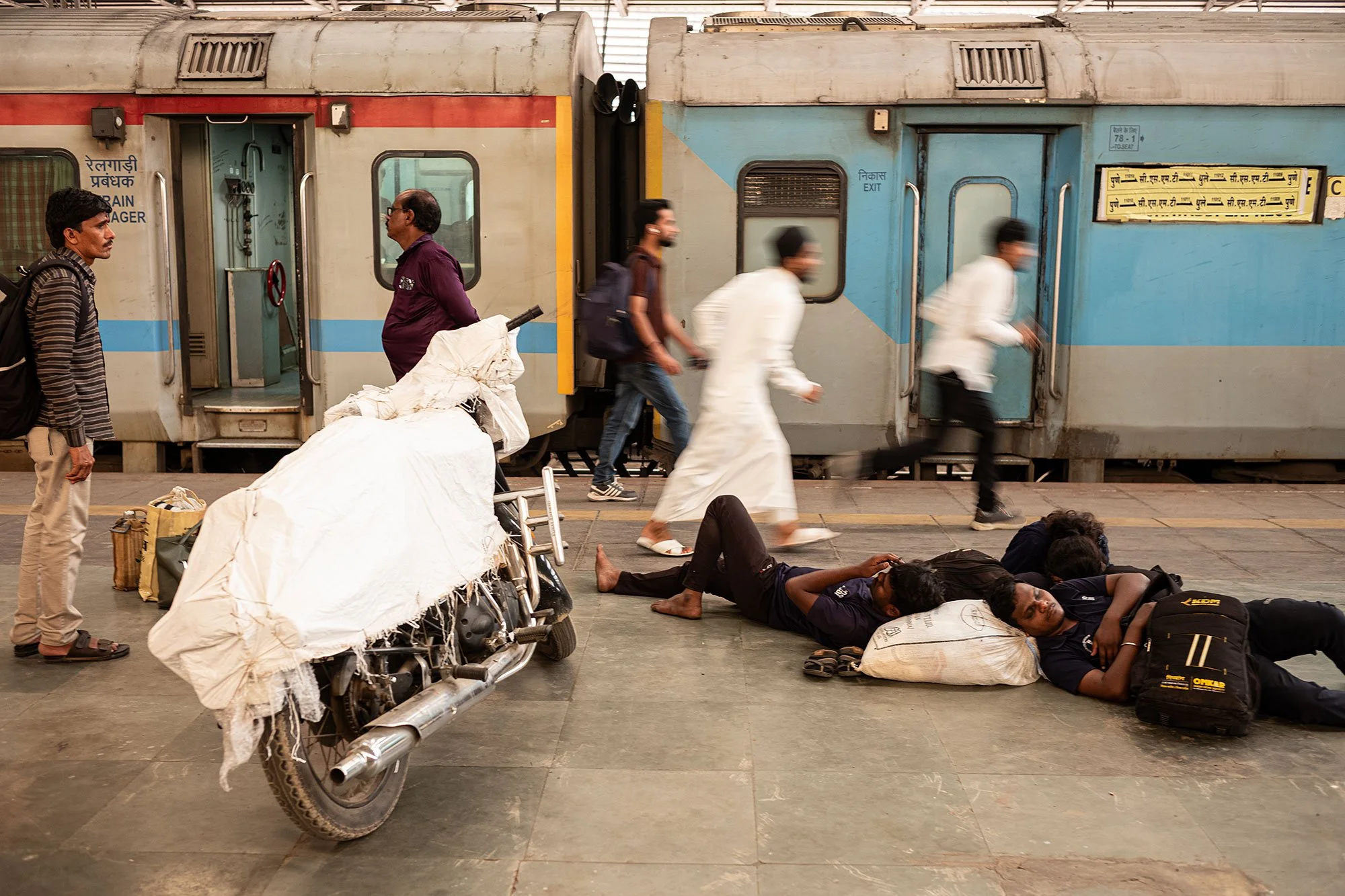 Chhatrapati Shivaji Maharaj Terminus. Mumbai, India.