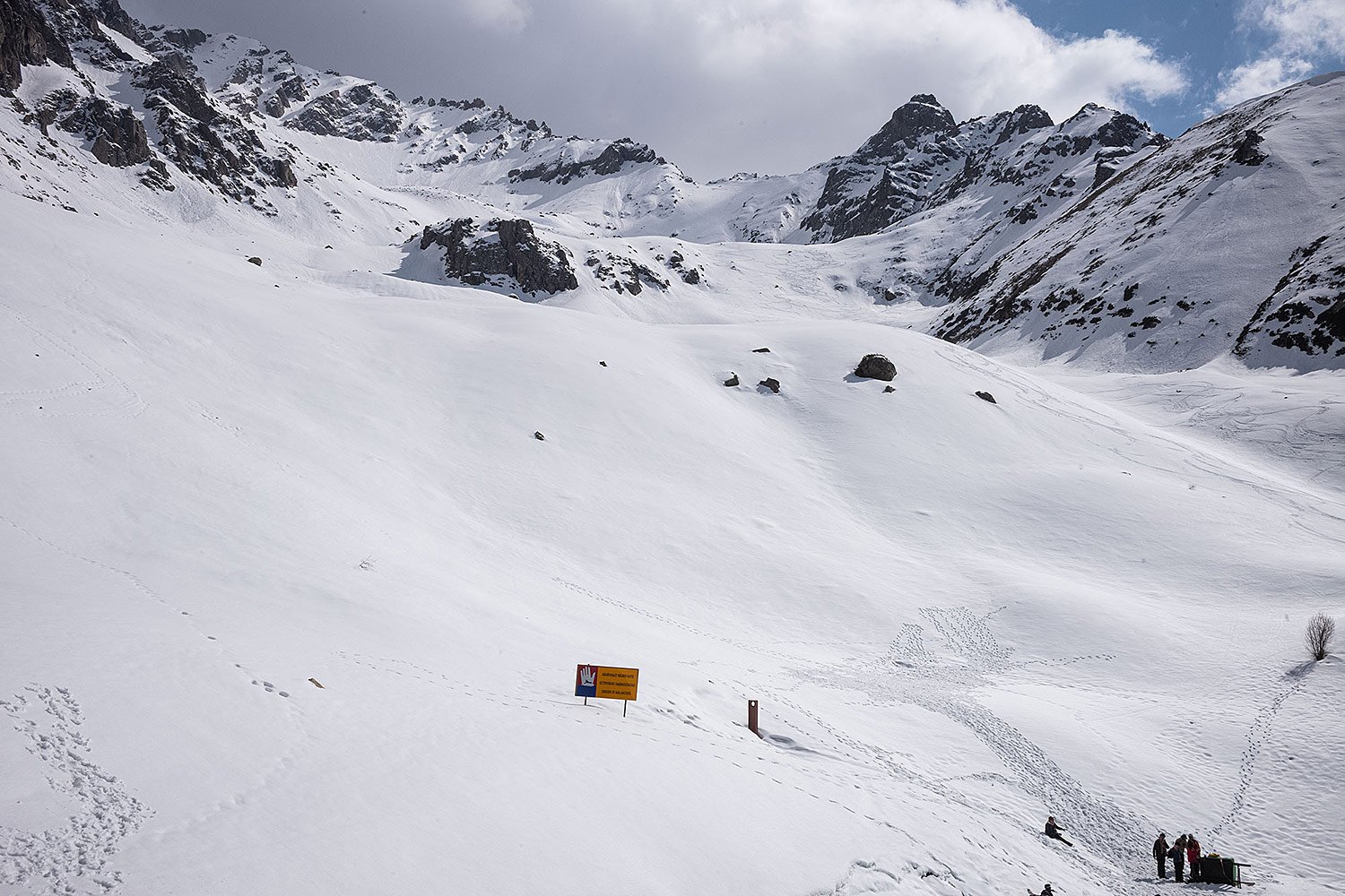 Shymbulak Ski Resort, Kazakhstan.