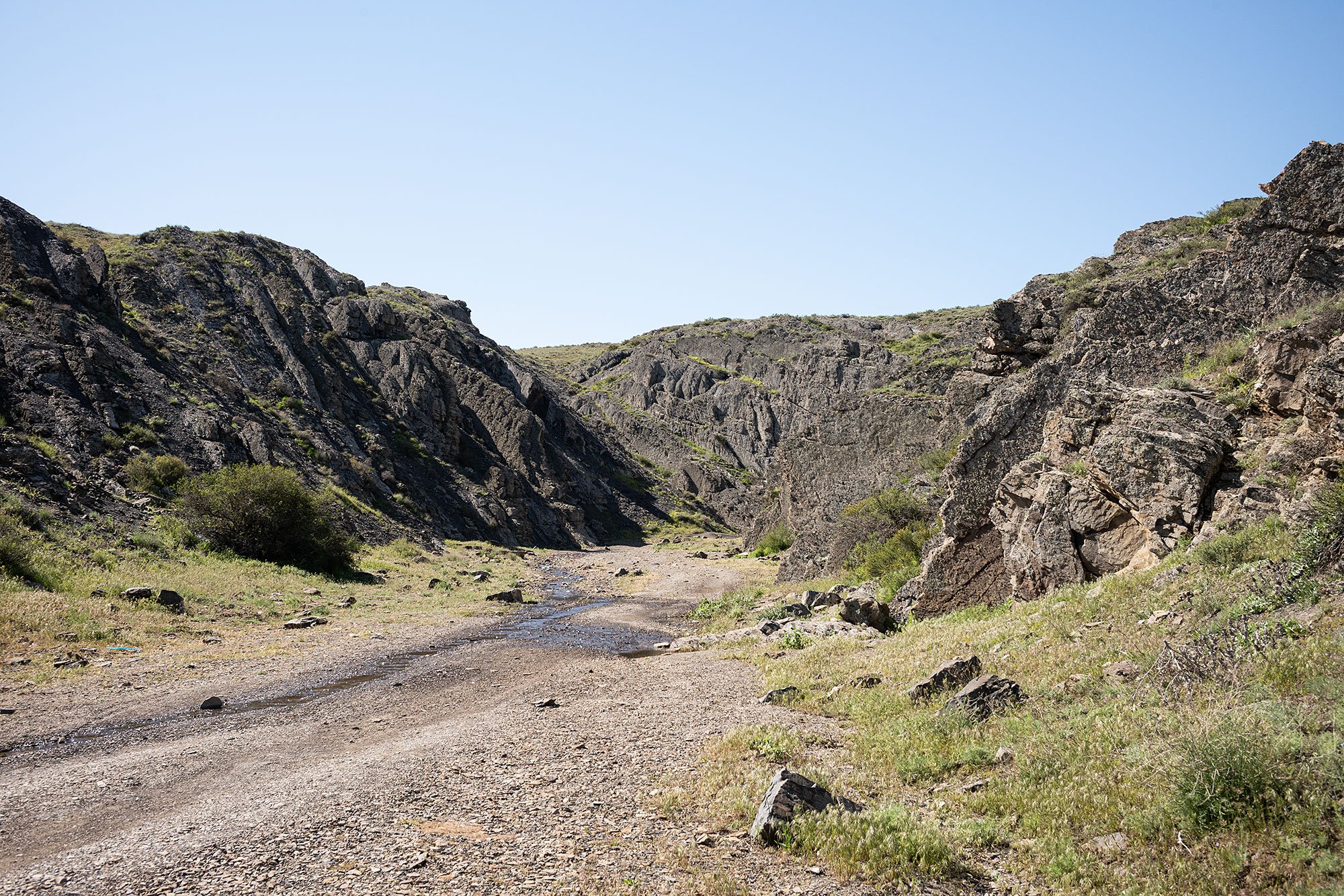 Black Canyon. Mangystau, Kazakhstan.