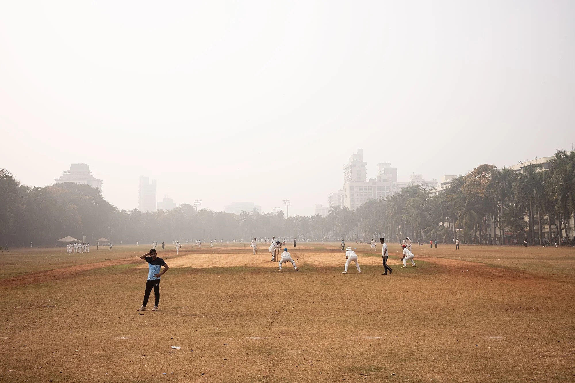Oval Maidan. Mumbai, India.