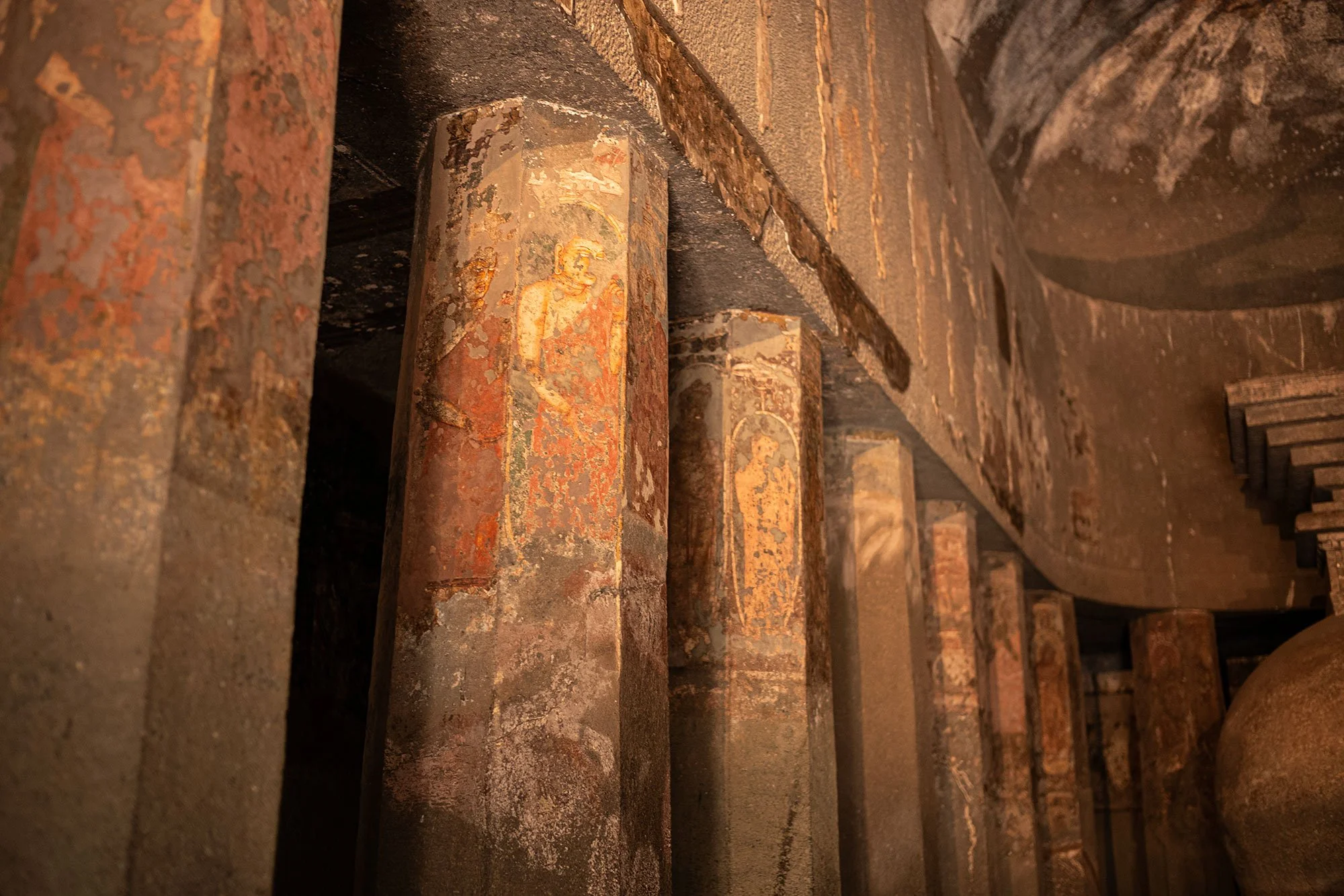 The Ajanta Caves, India.