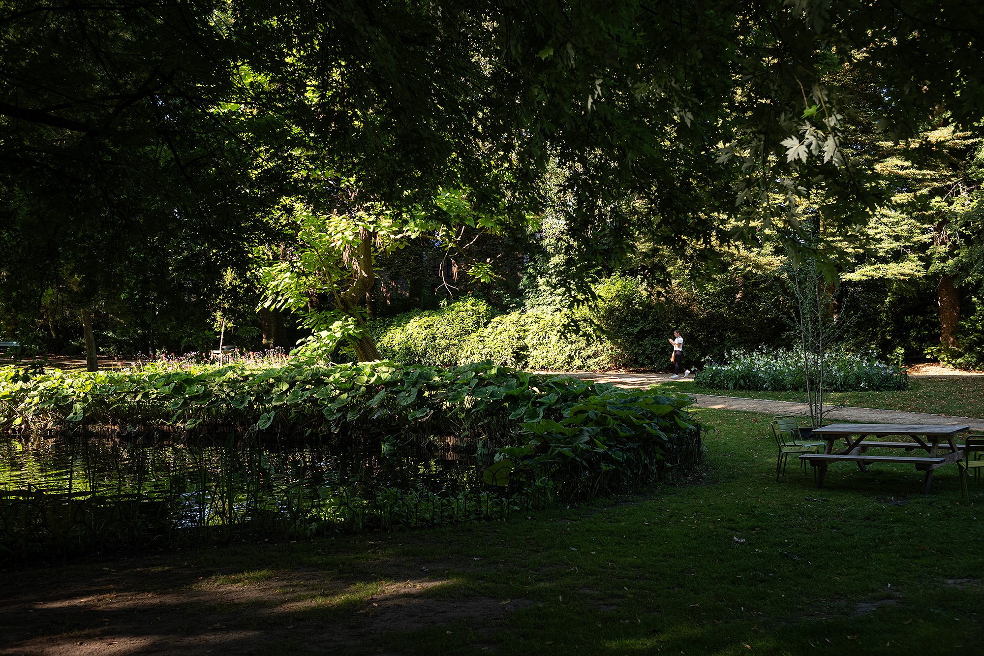 Koningin Astridpark. Bruges, Belgium.