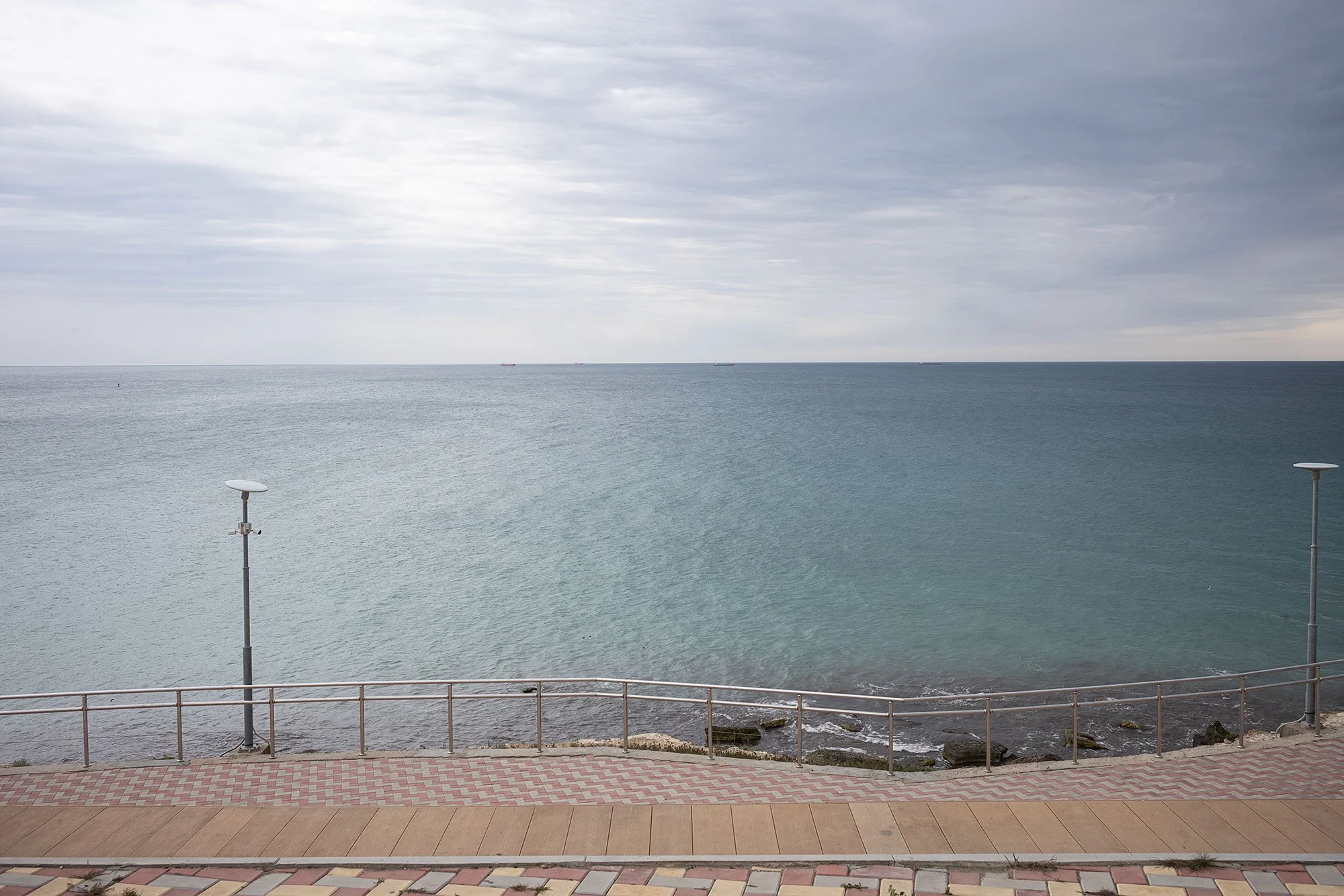 Caspian Sea. Aktau, Kazakhstan.
