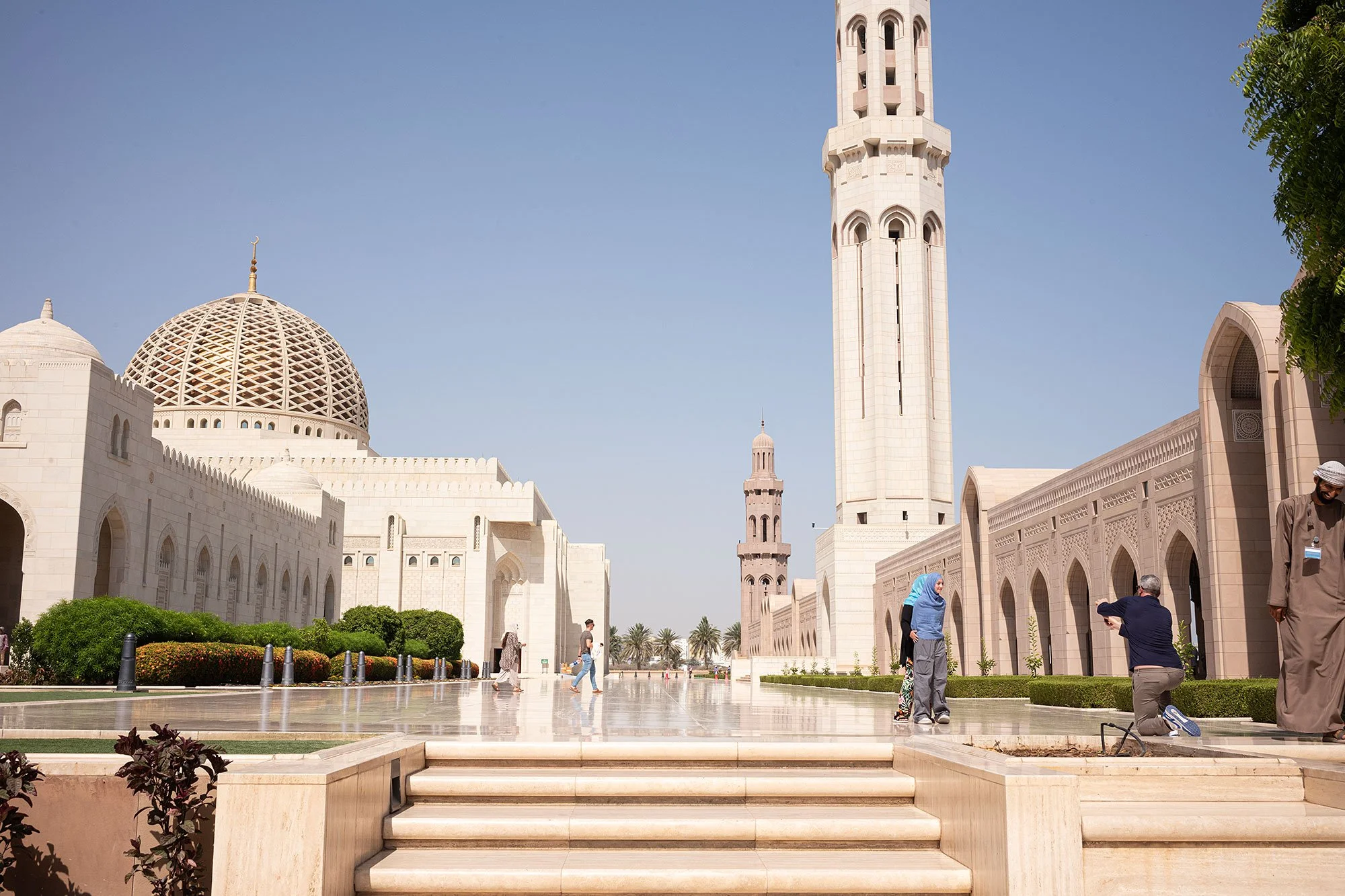 Sultan Qaboos Grand Mosque. Muscat, Oman.