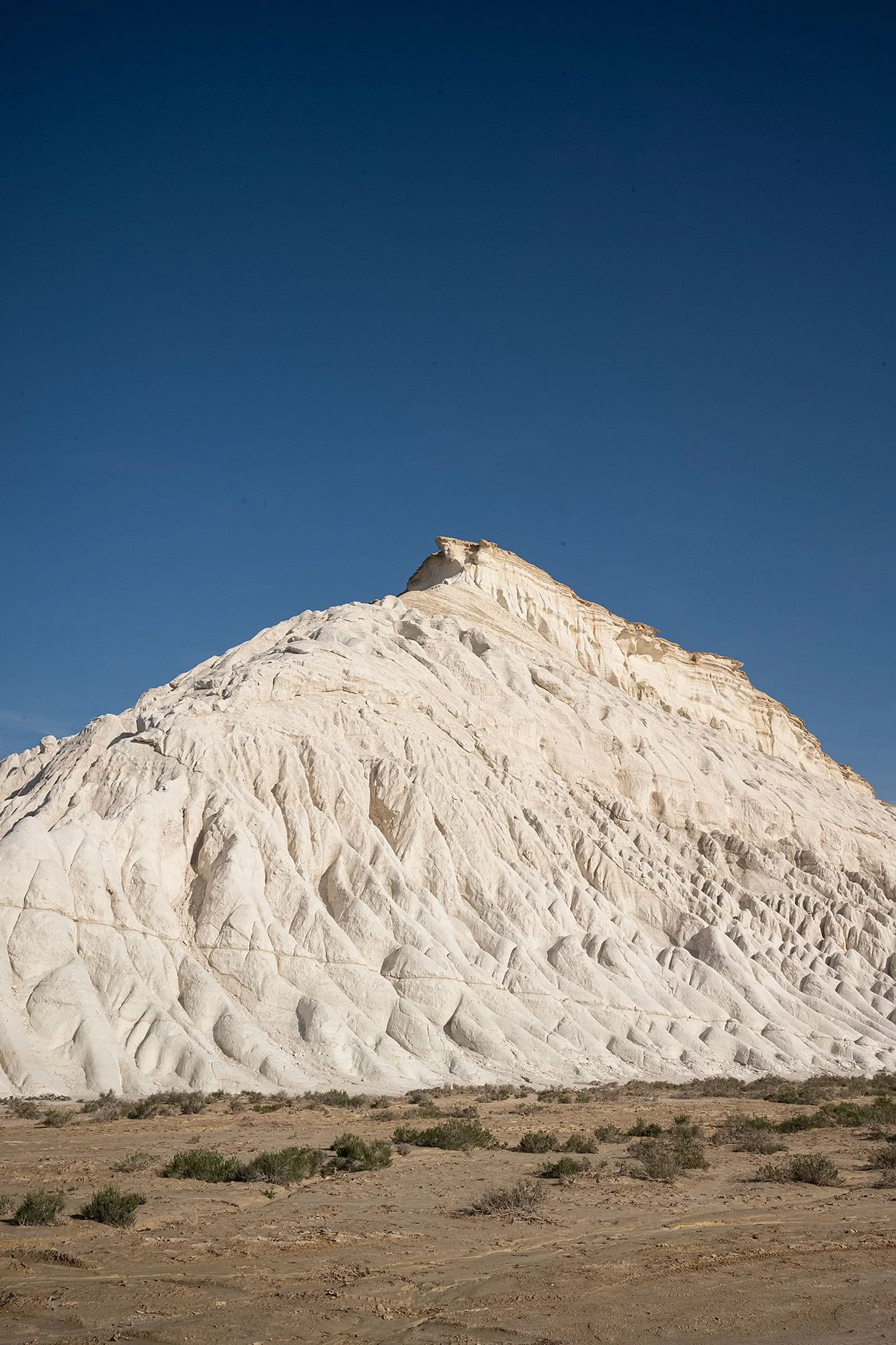 Tuzbair Salt Marsh (Sor Tuzbair), Mangystau, Kazakhstan.