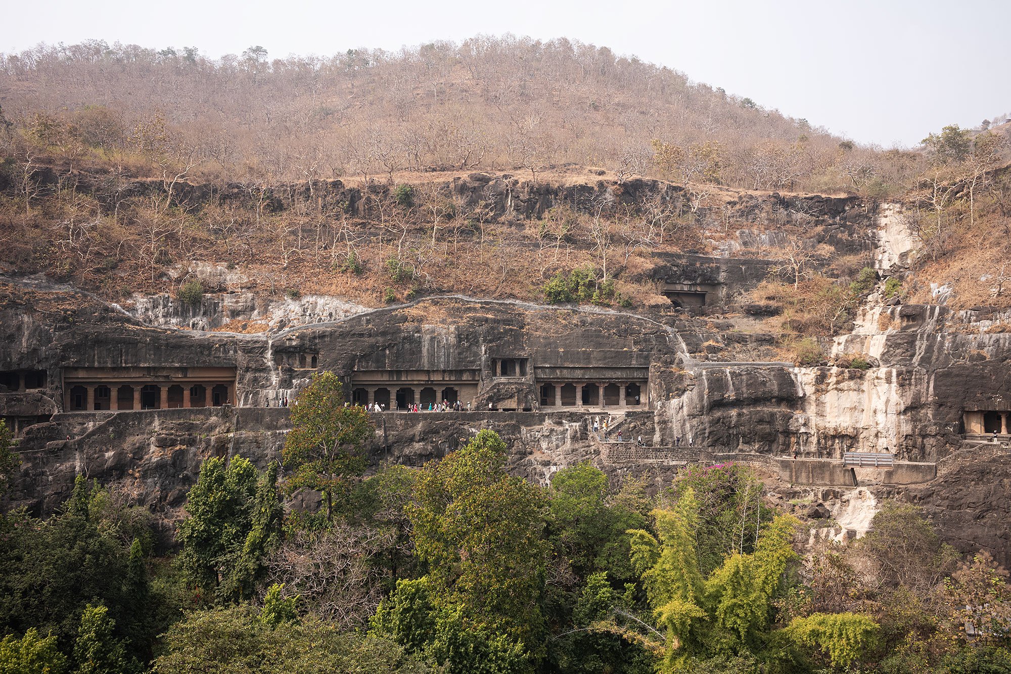 The Ajanta Caves, India.