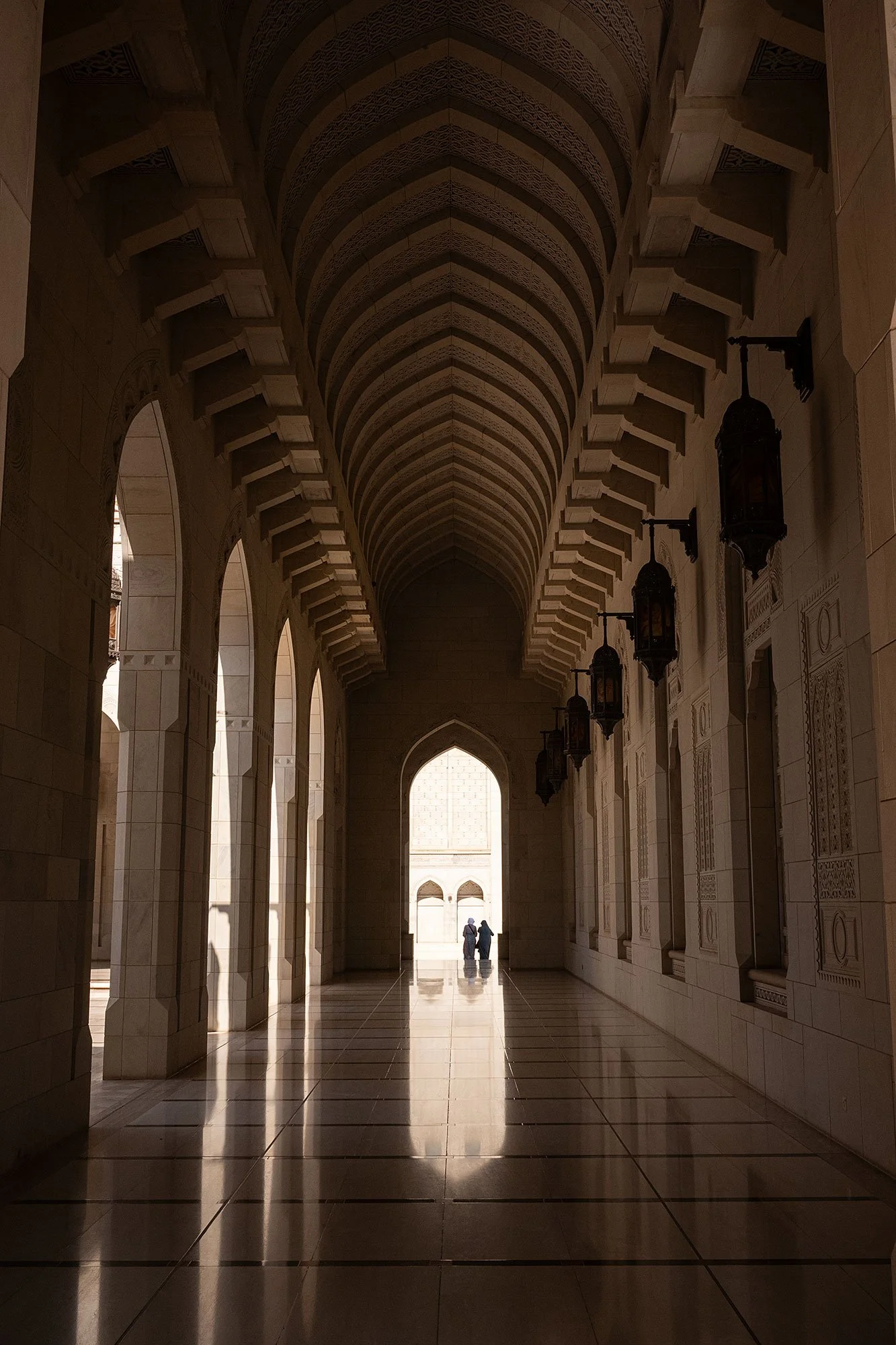 Sultan Qaboos Grand Mosque. Muscat, Oman.