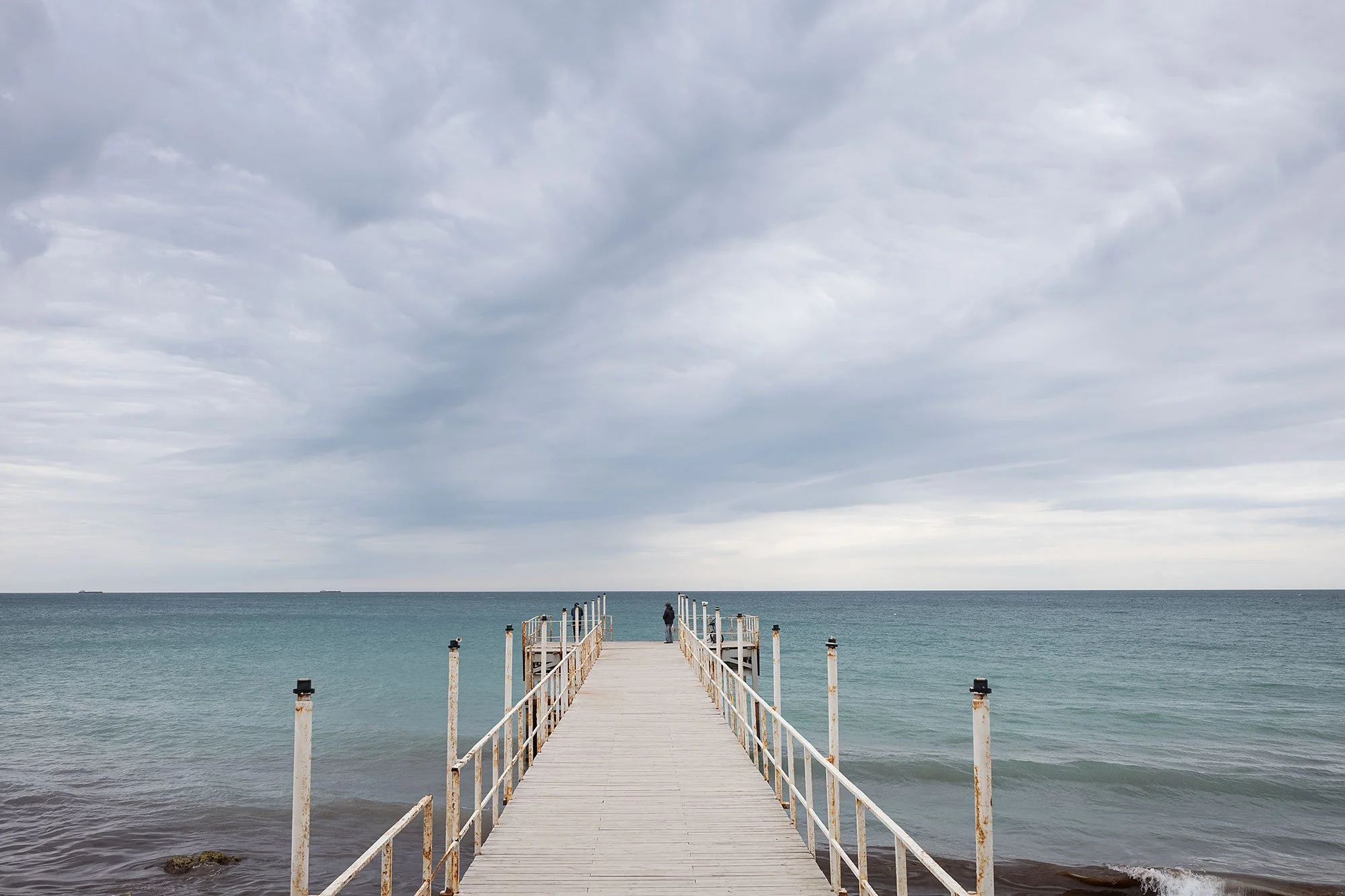 Caspian Sea. Aktau, Kazakhstan.