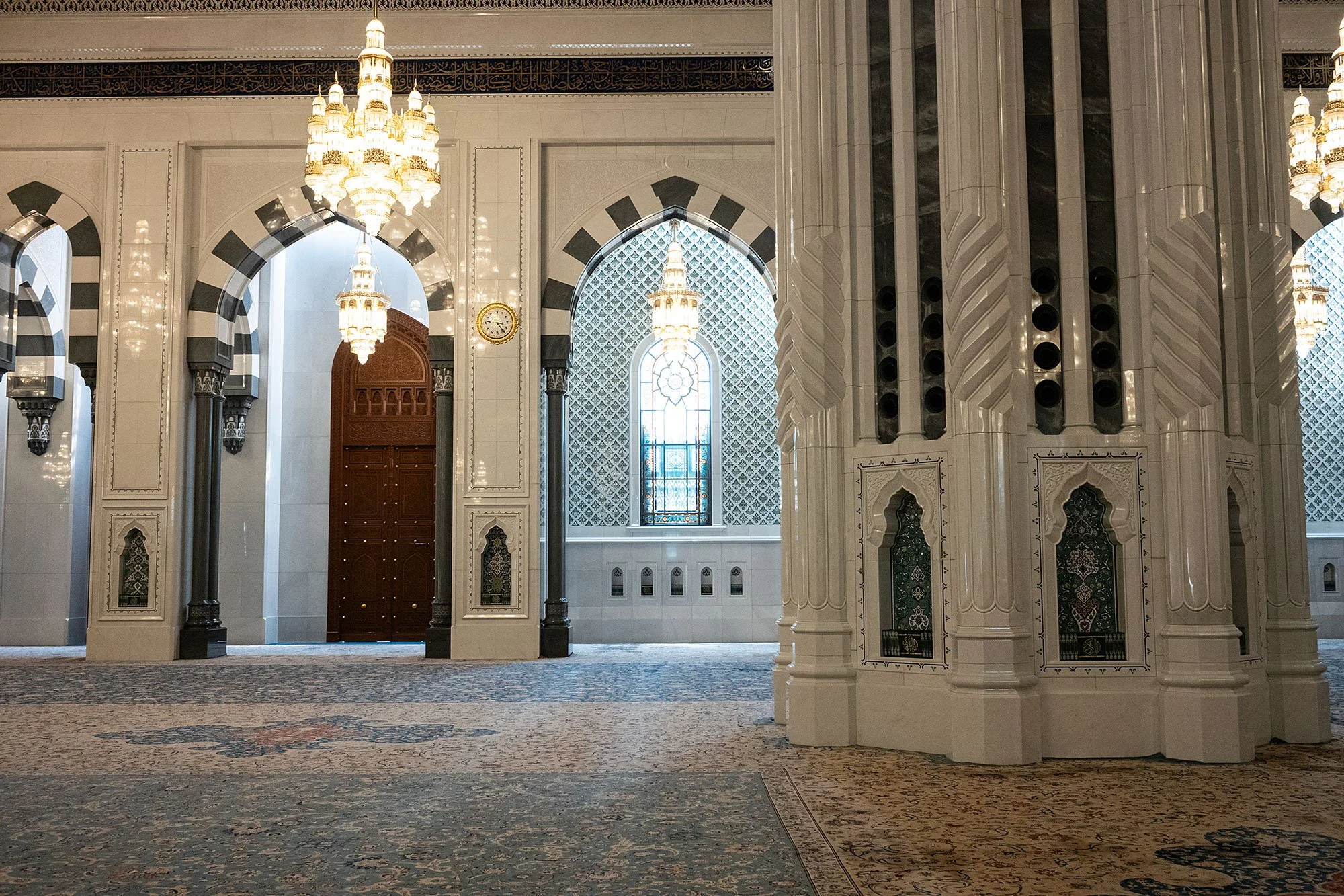 Sultan Qaboos Grand Mosque. Muscat, Oman.
