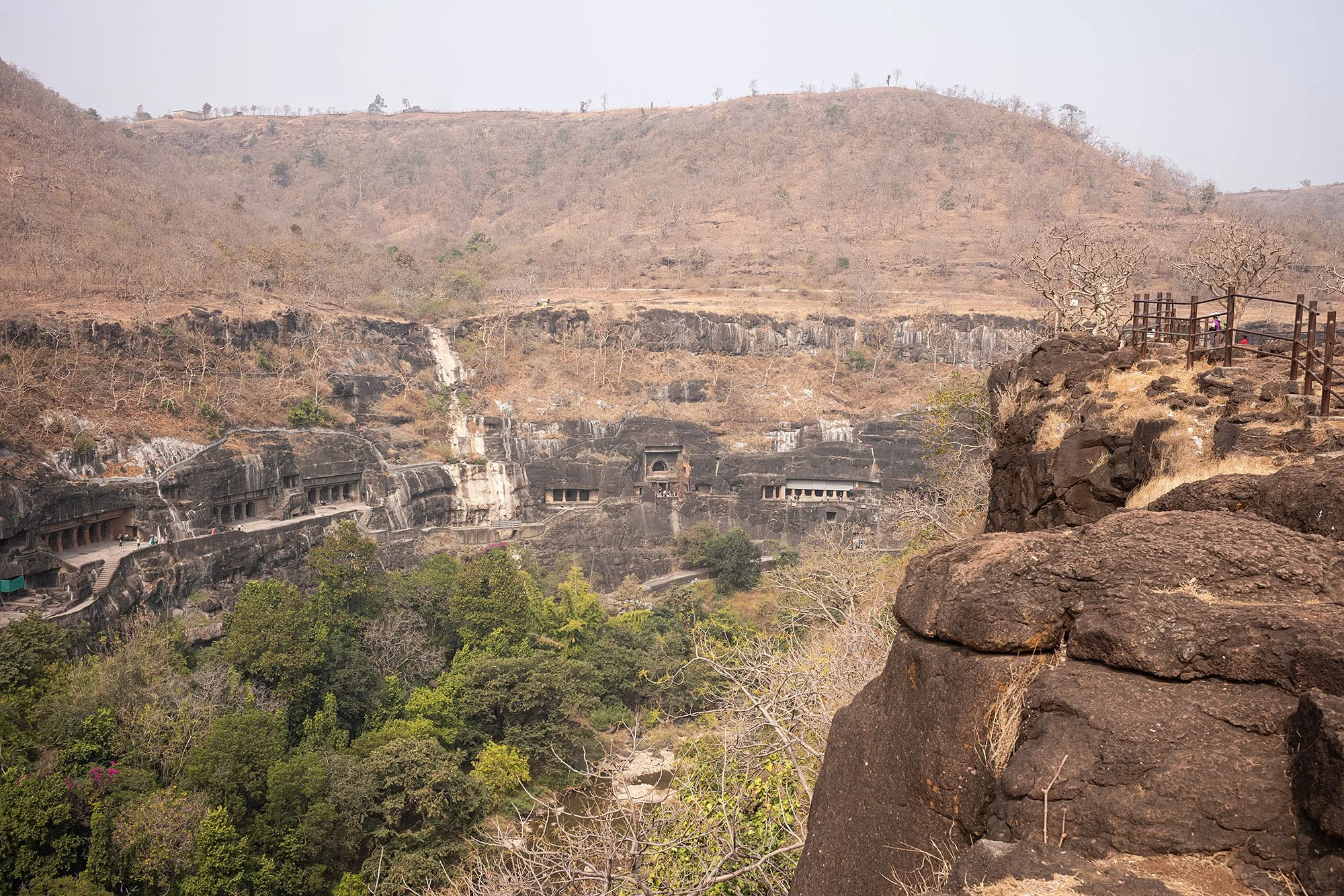 The Ajanta Caves, India.