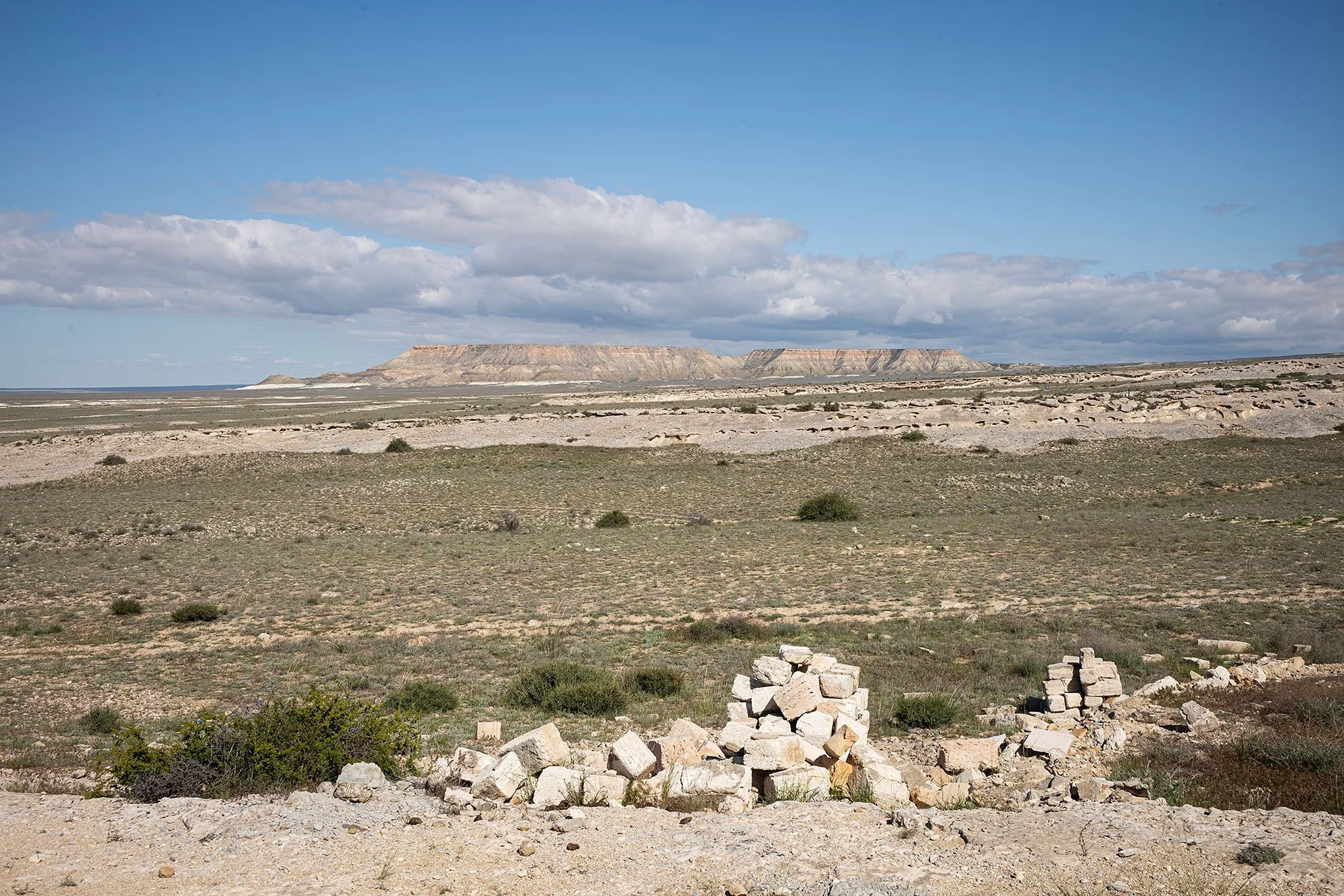 Necropolis and underground mosque of Shakpak ata. Mangystau, Kazakhstan.