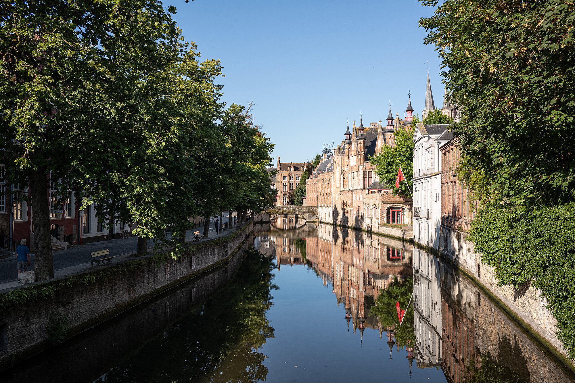 Groenerei. Bruges, Belgium.