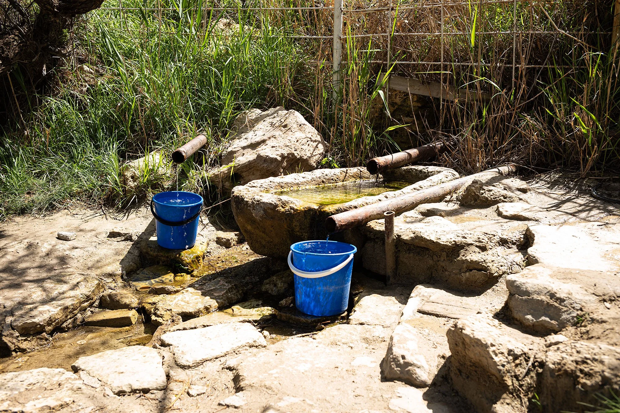 Sultan Epe spring. Manygstau, Kazakhstan.