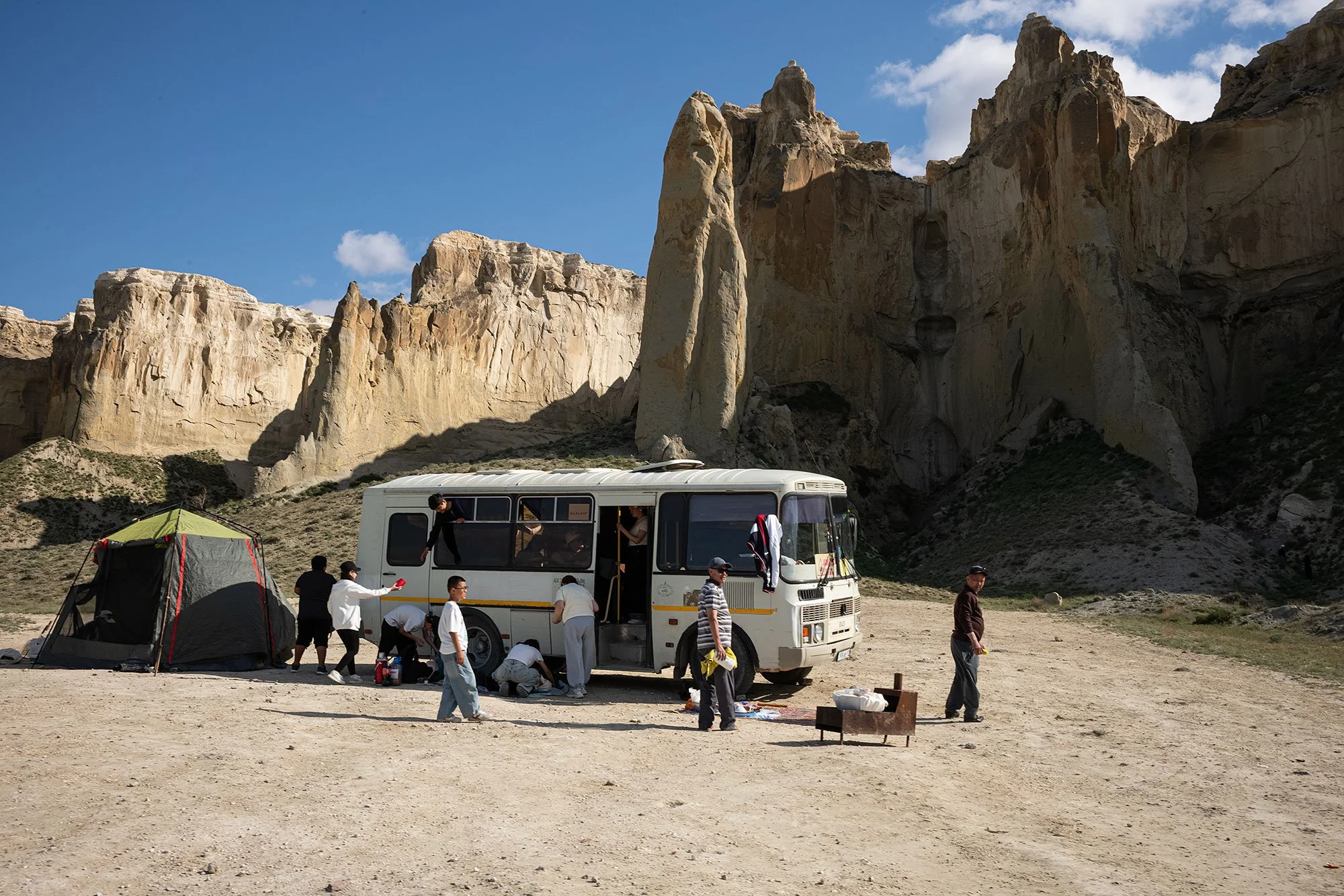 Mount Sherkala. Mangystau Kazakhstan.