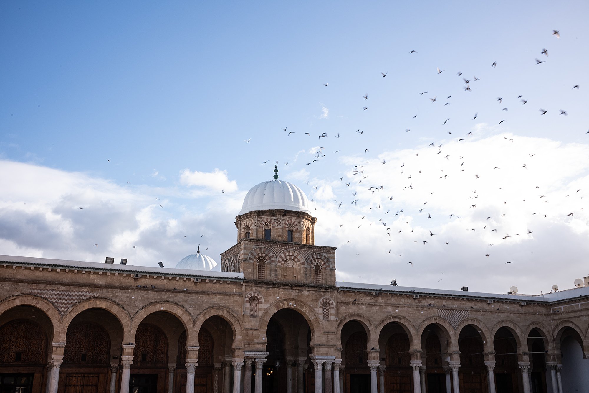 Ez-Zitouna Mosque, Tunis, Tunisia.