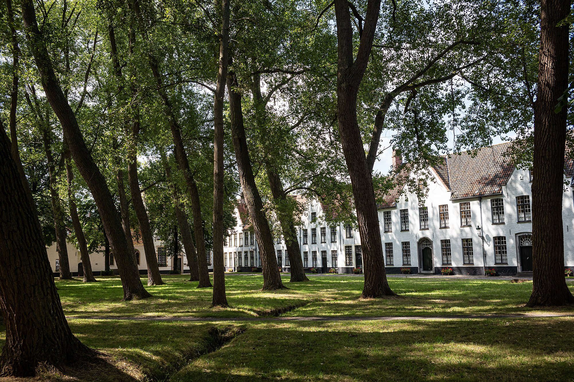 Beguinage "Ten Wijngaerde." Bruges, Belgium.