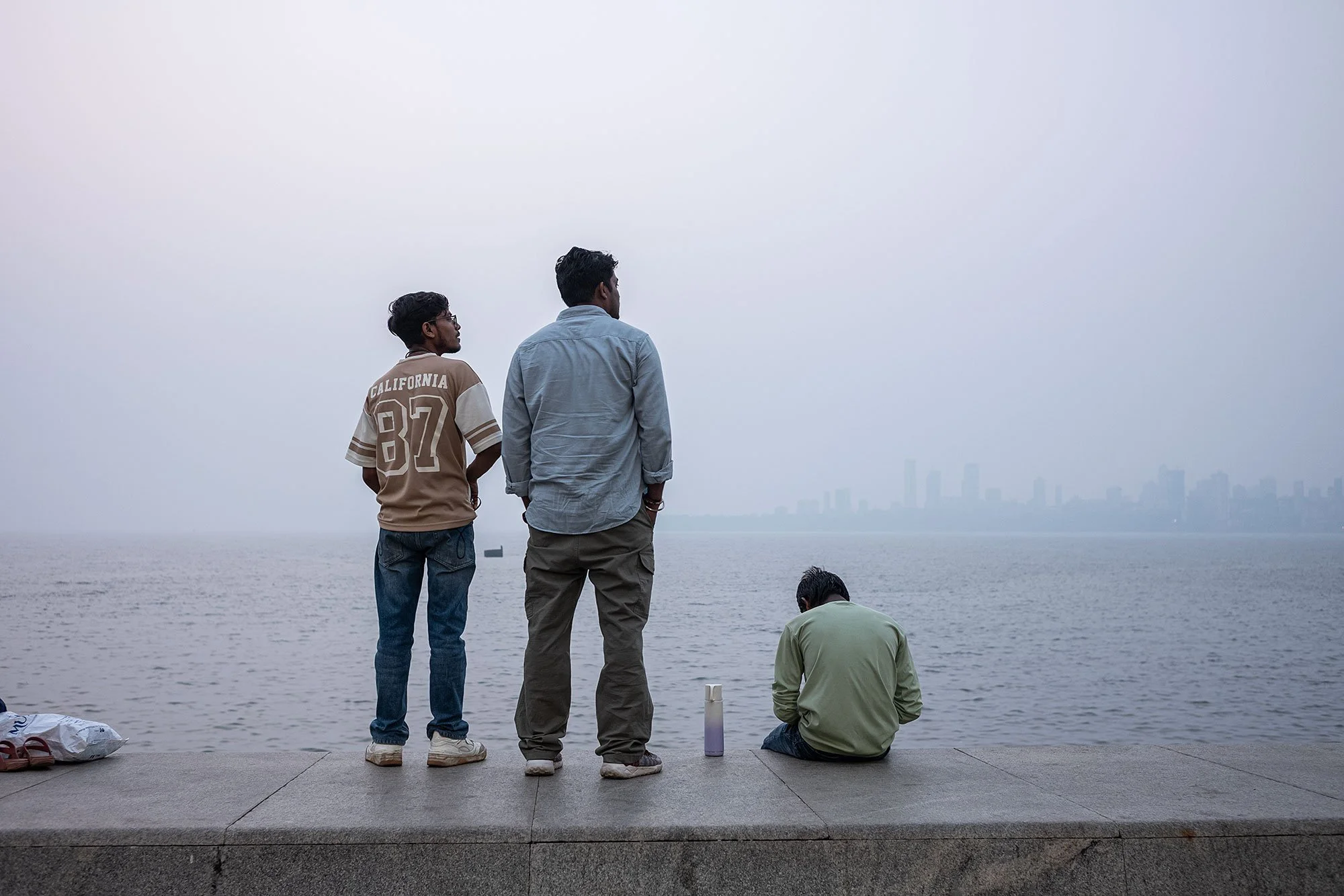 Sunset. Marine Drive. Mumbai, India