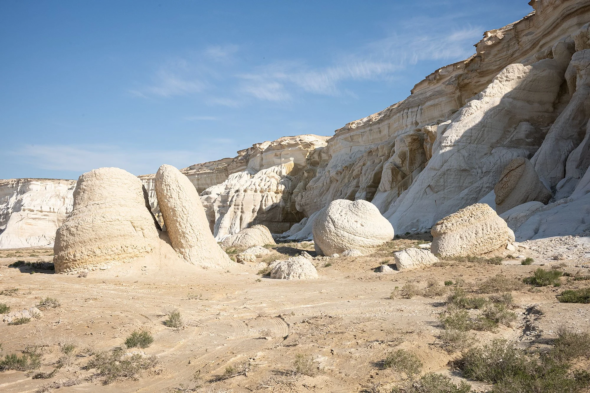 Tuzbair Salt Marsh (Sor Tuzbair), Mangystau, Kazakhstan.