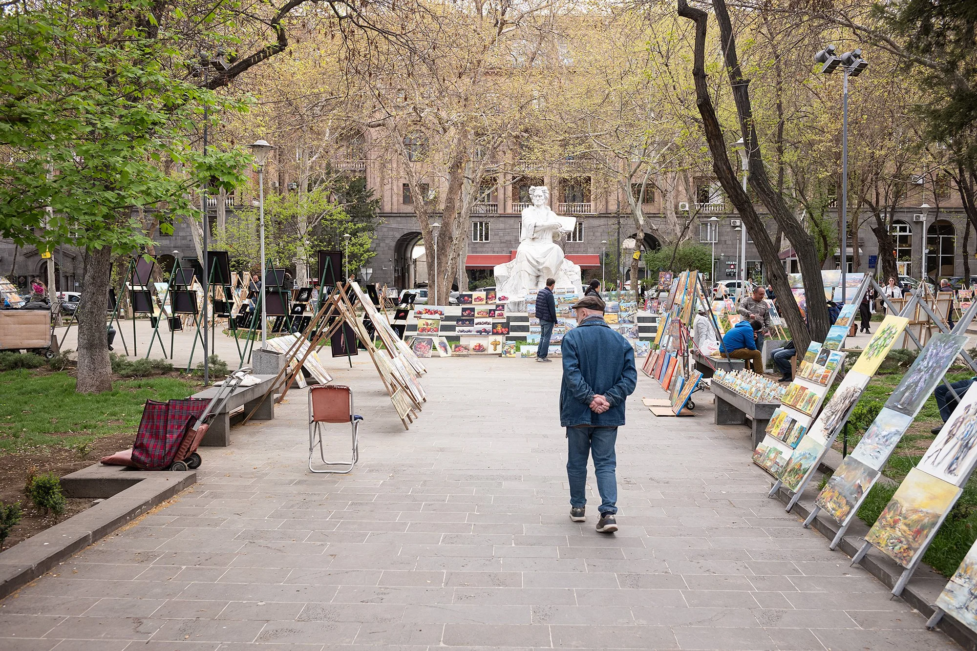 Martiros Saryan Park. Yerevan, Armenia.