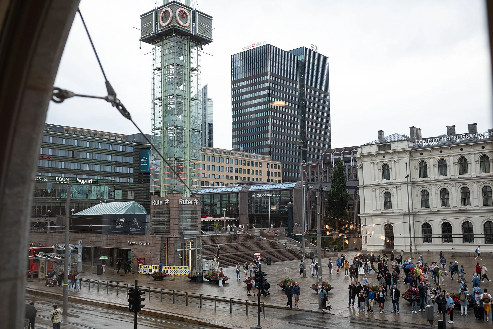 Jernbanetorget. Oslo, Norway.