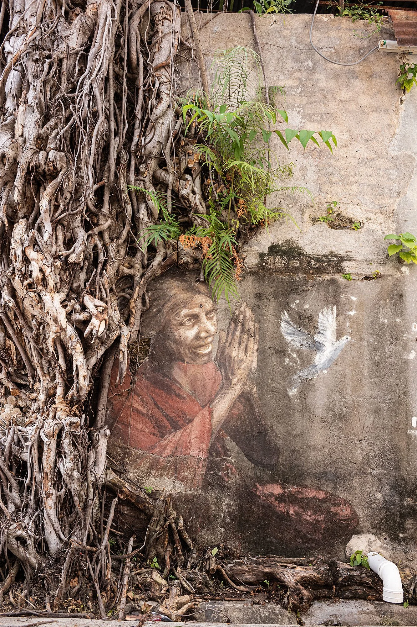 Street art. Penang, Malaysia.