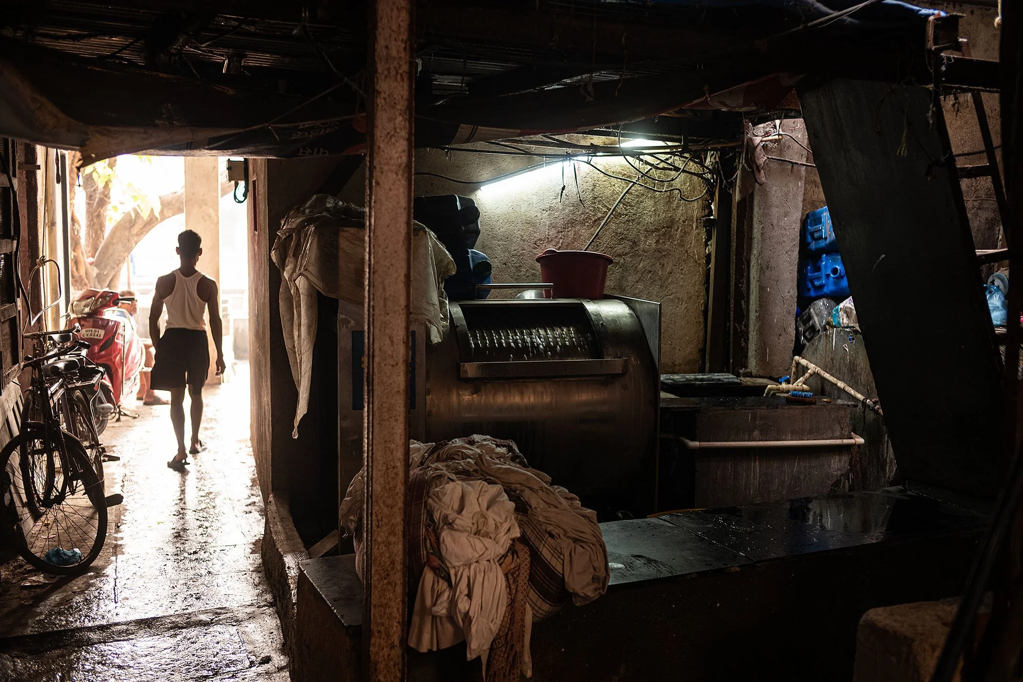 Dhobi Ghat. Mumbai, India.