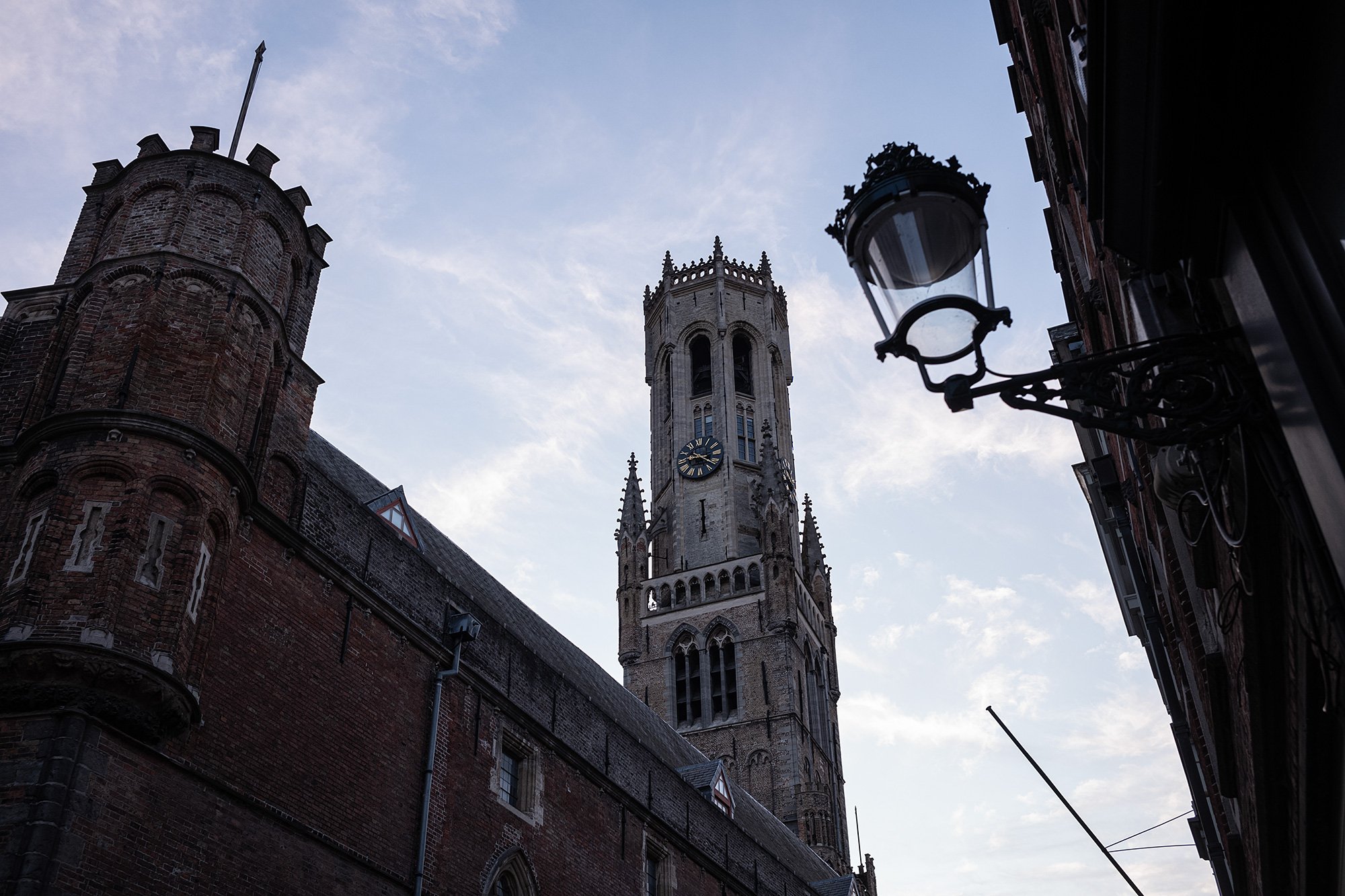 Belfry of Bruges, Belgium.