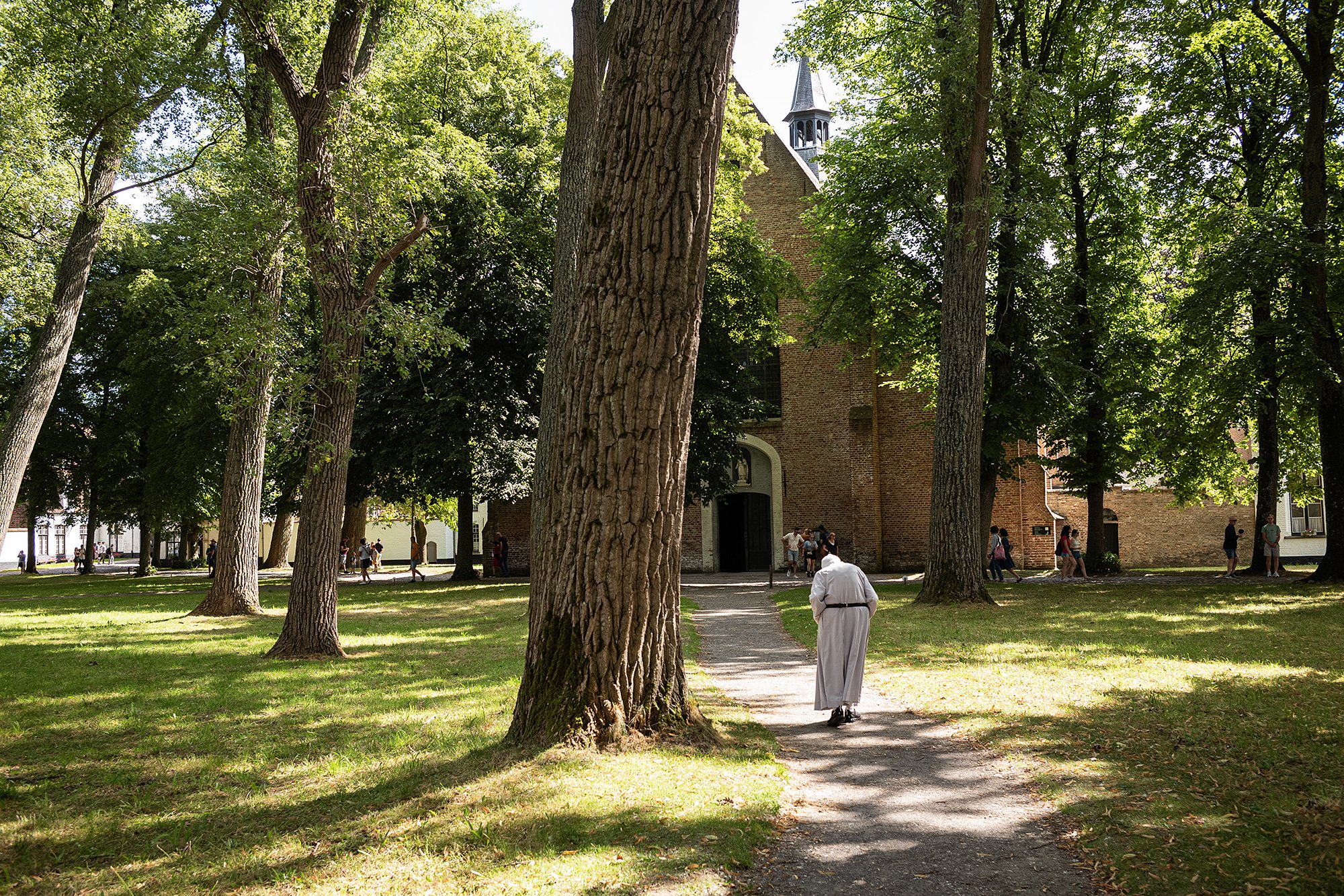 Beguinage "Ten Wijngaerde." Bruges, Belgium.