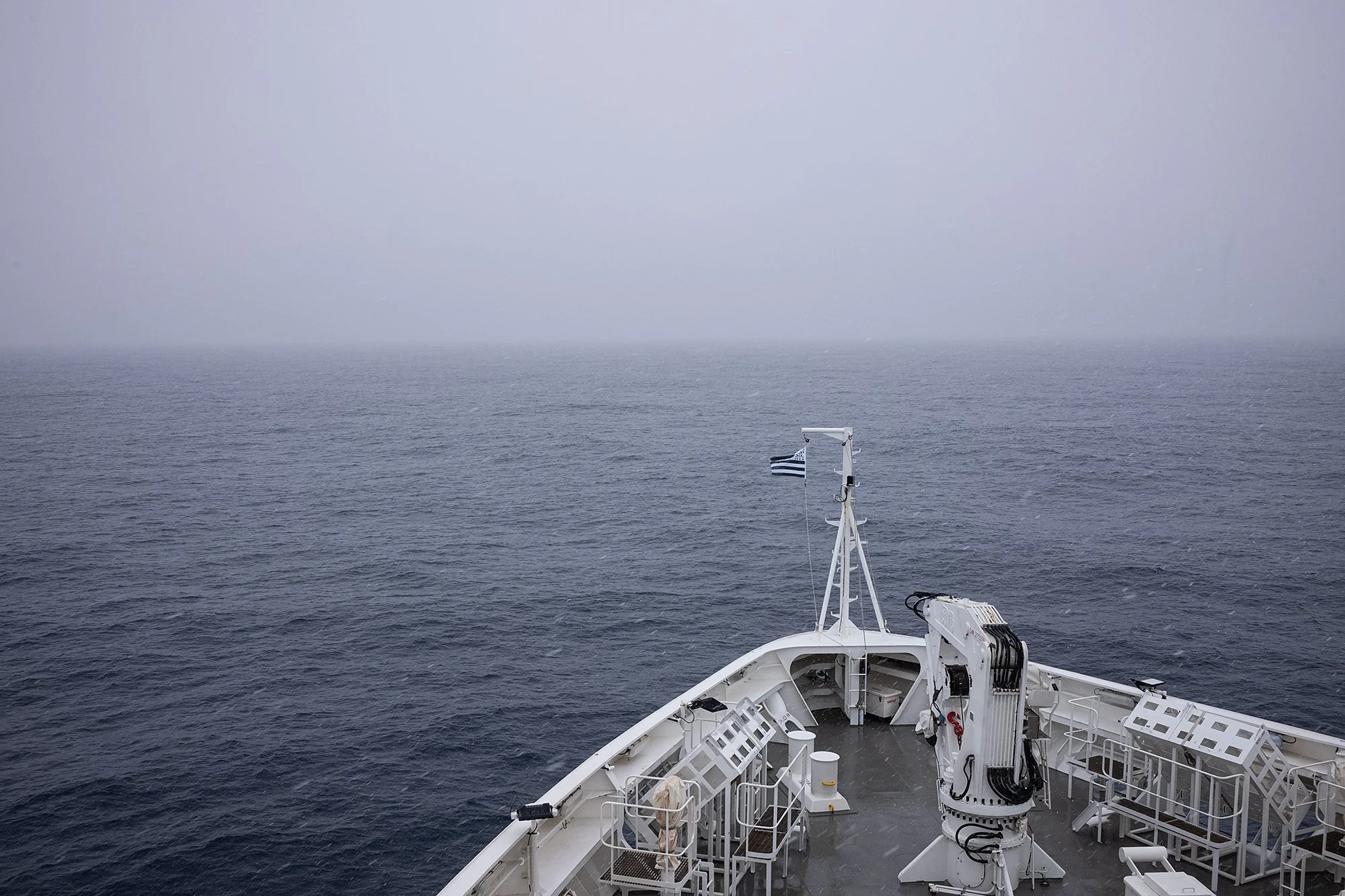 Le Soléal at sea. Southern Ocean, Antarctica.
