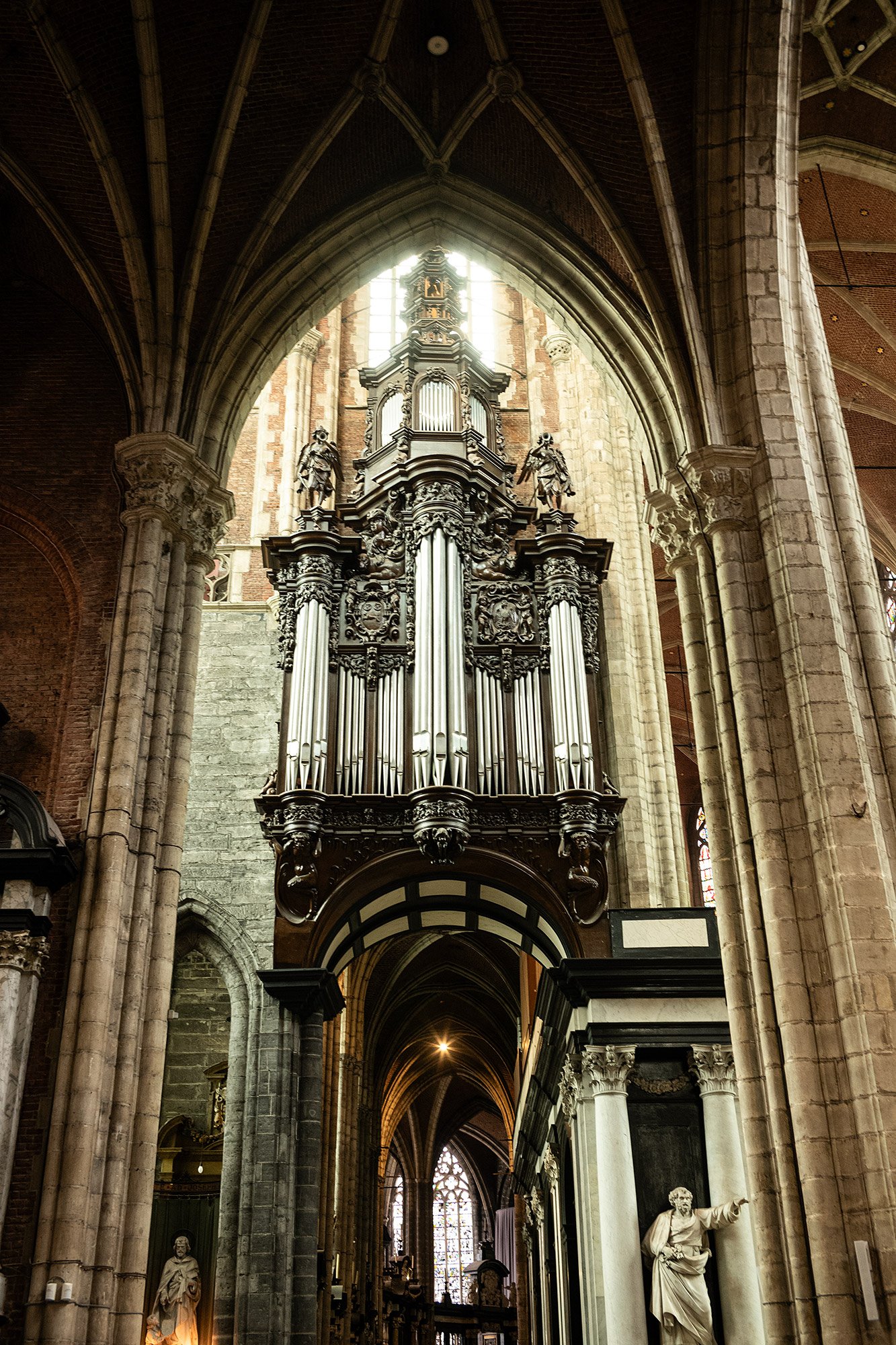 Saint Bavo's Cathedral. Ghent, Belgium.