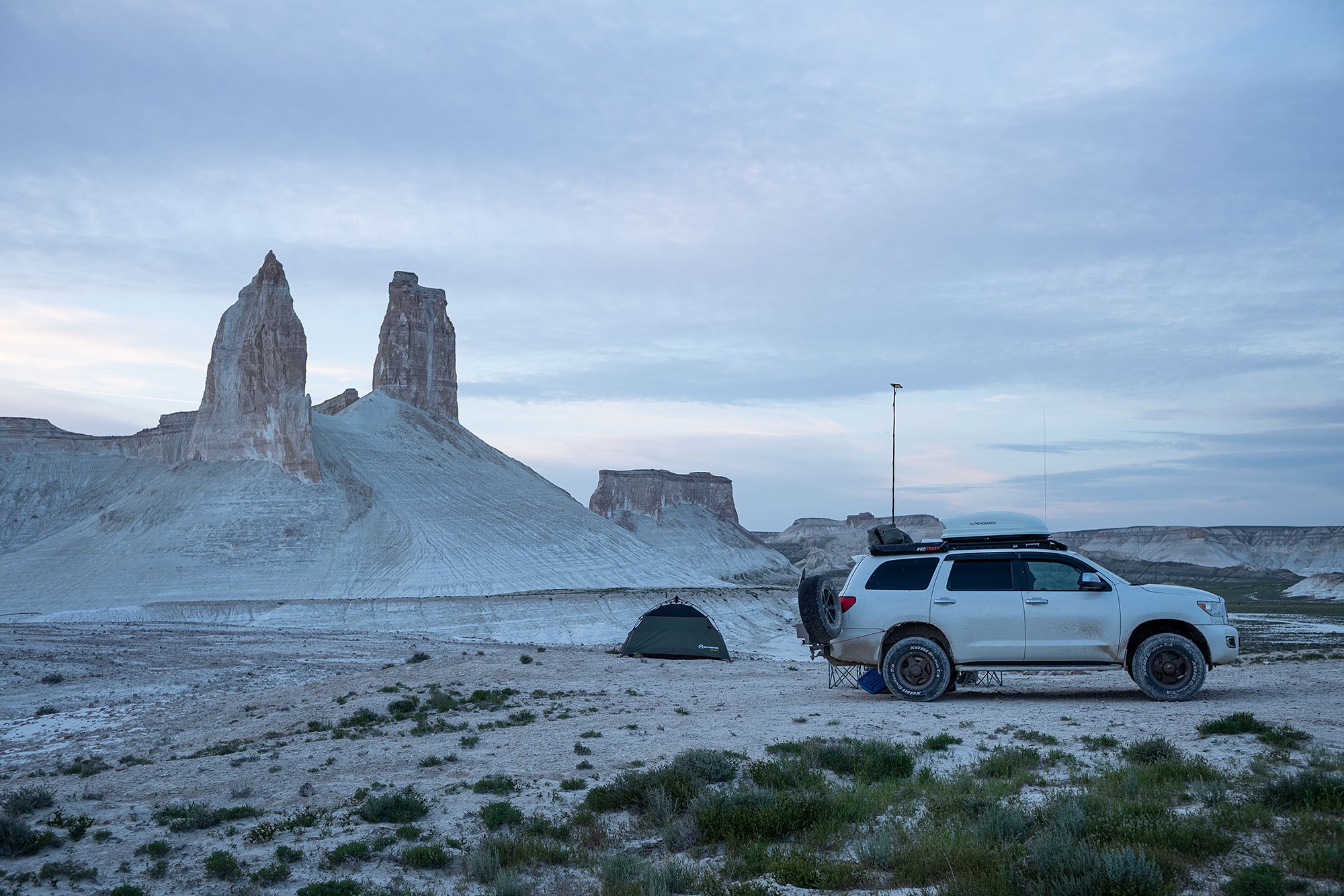Ustyurt Plateau in the Mangystau Region of western Kazakhstan