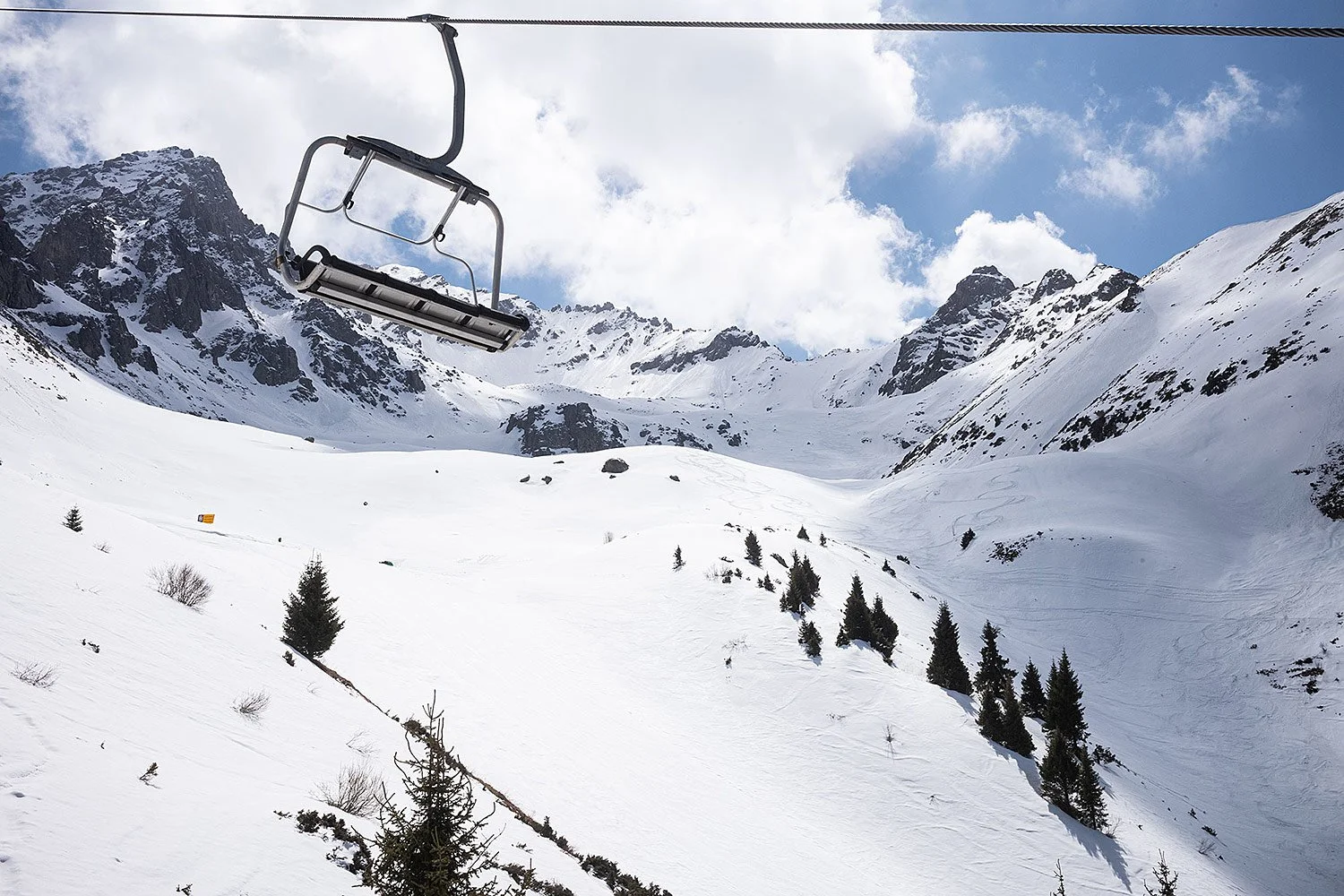 Shymbulak Ski Resort, Kazakhstan.
