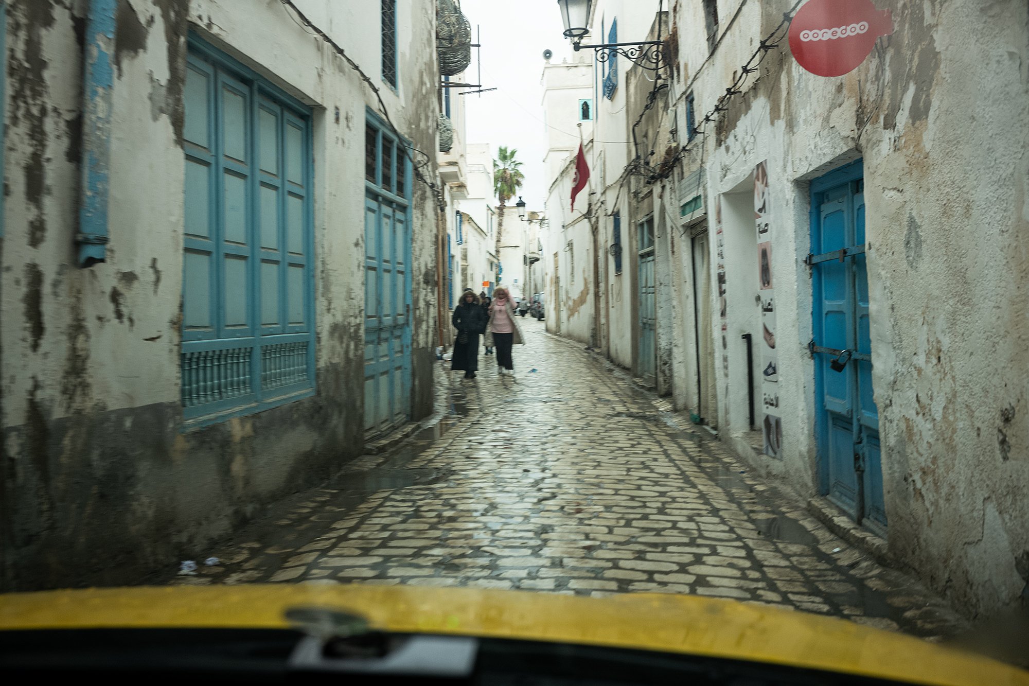 Arriving in the medina of Tunis. Tunisia.