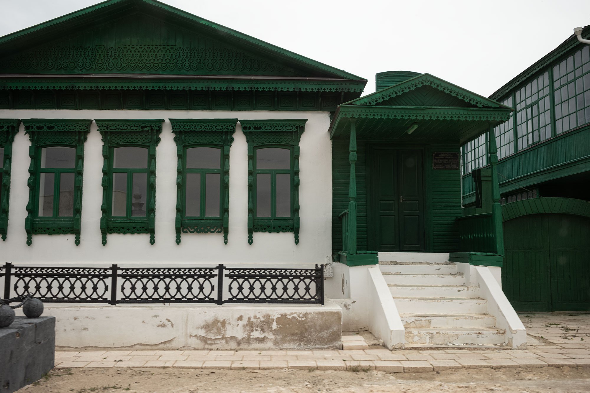 Old houses. Bautino, Mangystau, Kazakhstan.