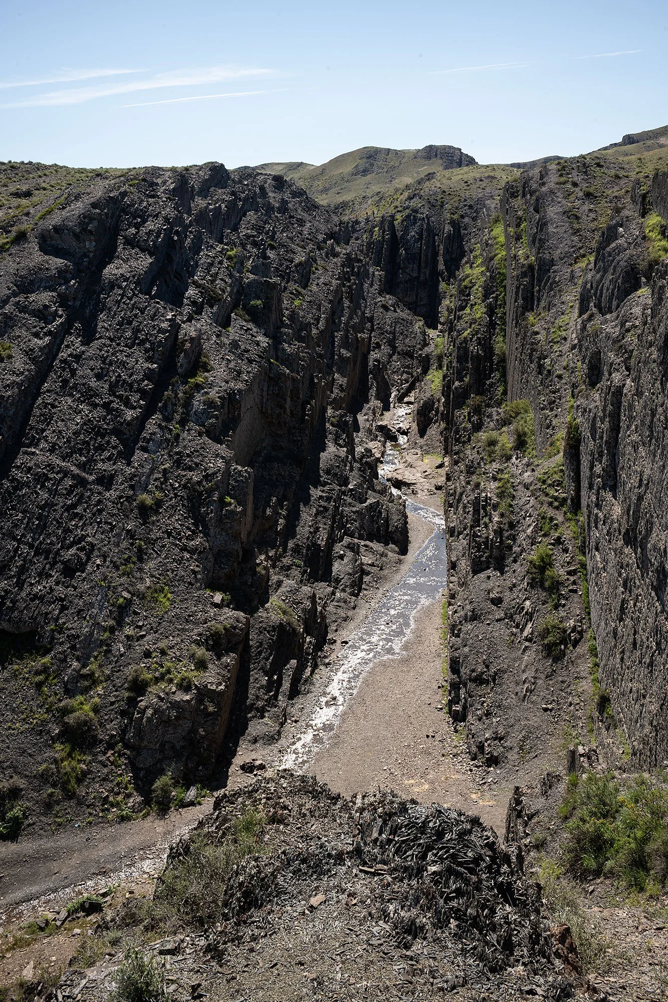 Black Canyon. Mangystau, Kazakhstan.