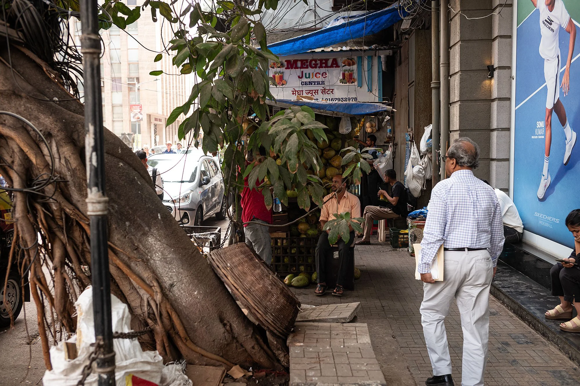 Kala Ghoda neighborhood. Mumbai, India.