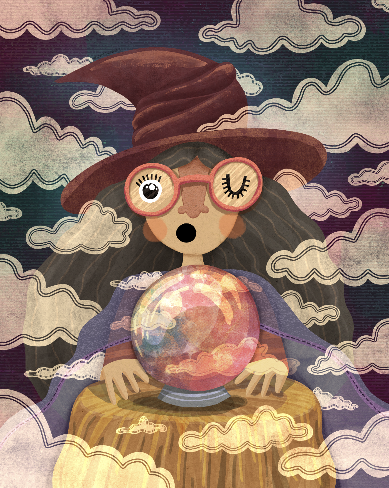 Witchtober Prompt - Fortune Teller Witch