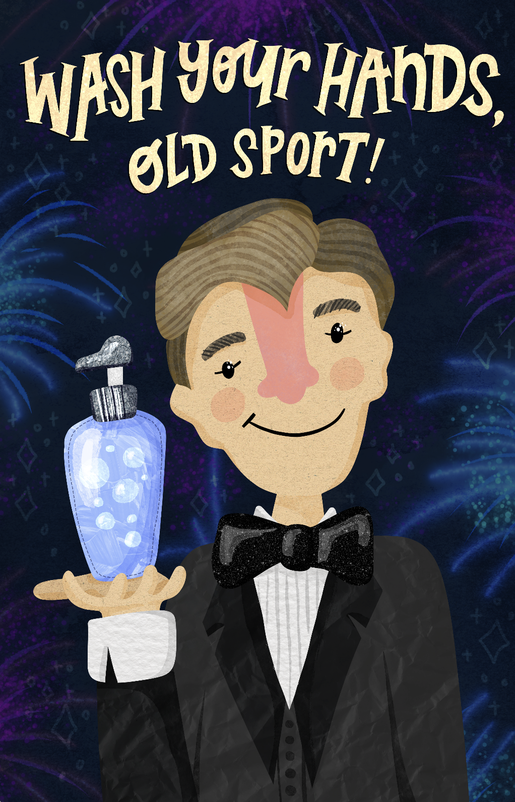 Great Gatsby Mask Poster