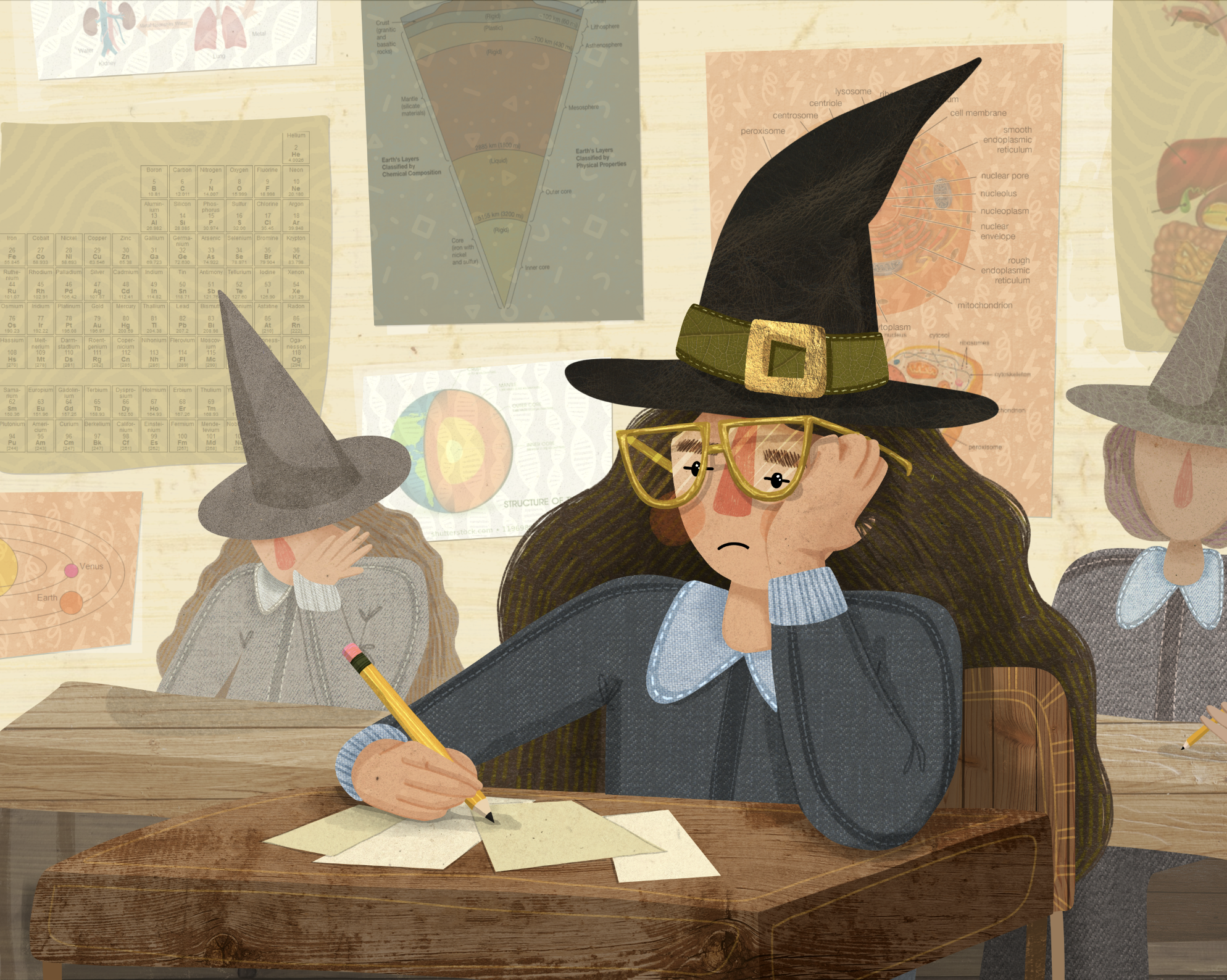 Witchtober Prompt - Student Witch