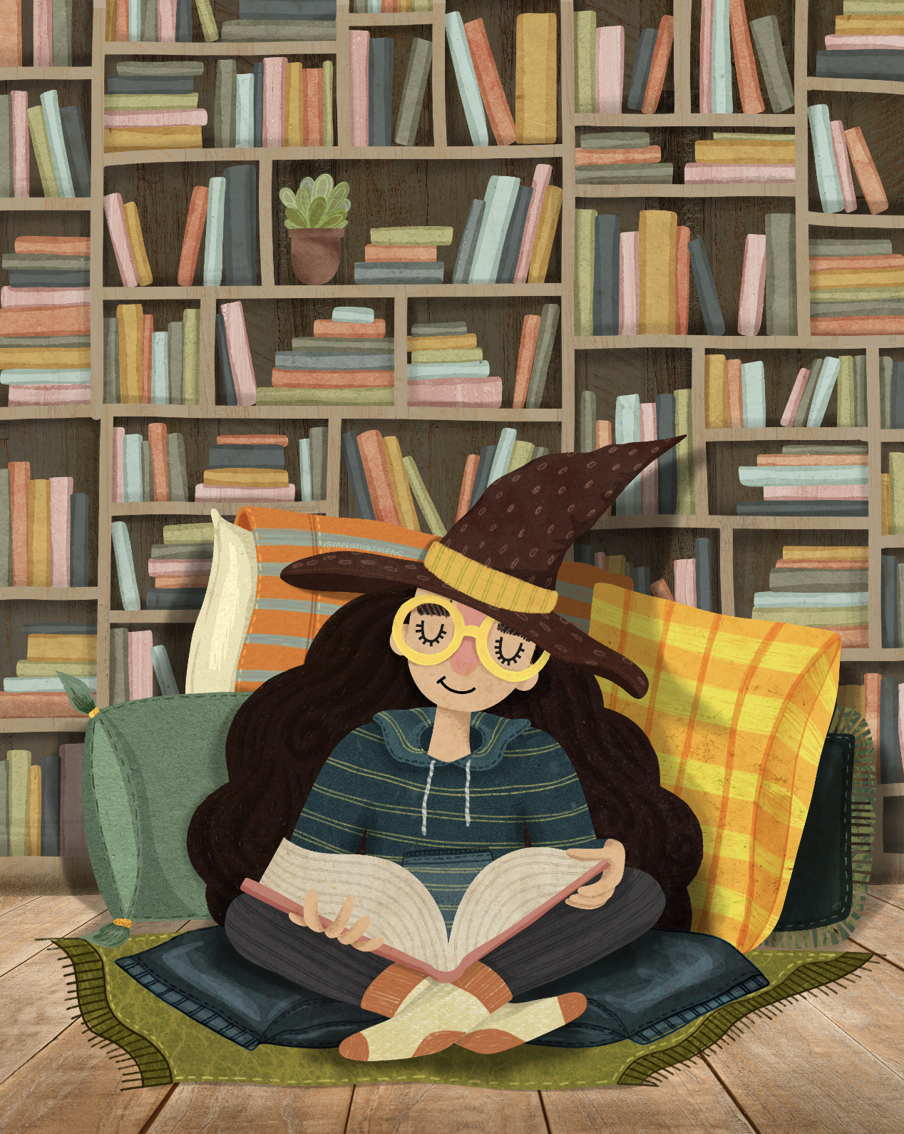 Witchtober Prompt - Book Witch