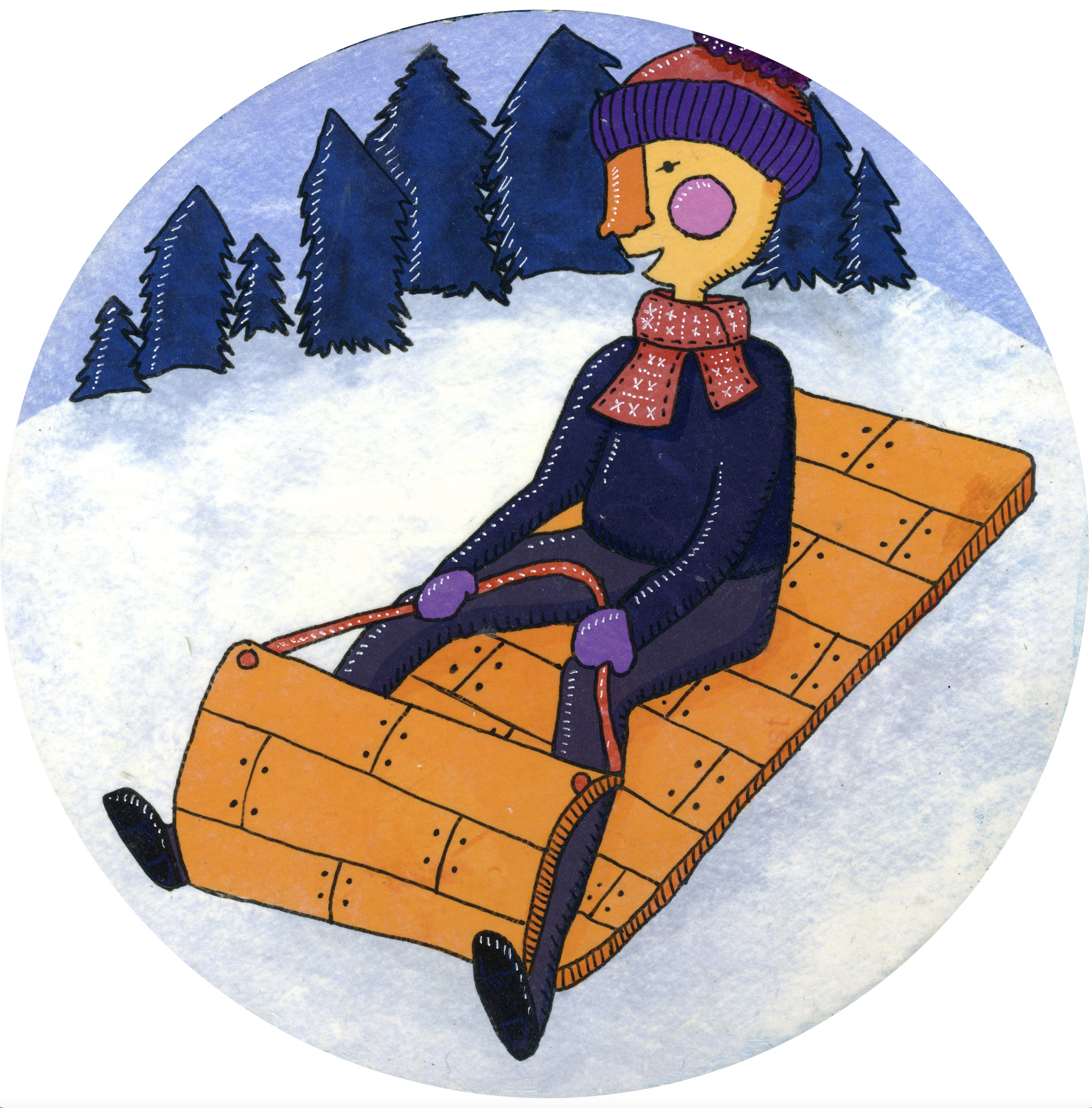 Jonas' Memories of Sledding