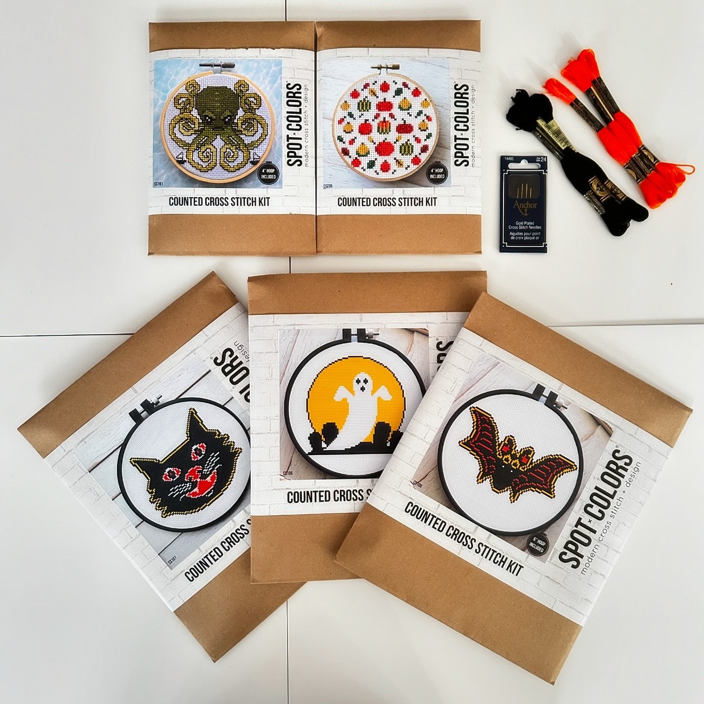 Brand new in the shop!
Halloween Cross-stitch Kits from @spot_colors!

We love Halloween in South Philly. It&rsquo;s the most magical time of the year! 

Do yourself a favor and stroll around east passyunk to check out how creative folks are with the