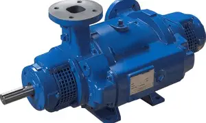 Liquid Ring Vacuum Pump
Two Stage, TC:  
Capacity 100 to 2,100 ACFM (170 to 3,600 m3/h)
The NASH TC two stage liquid ring vacuum pump series offers highly reliable and efficient solutions for power, chemical, and petrochemical applications. Designed 