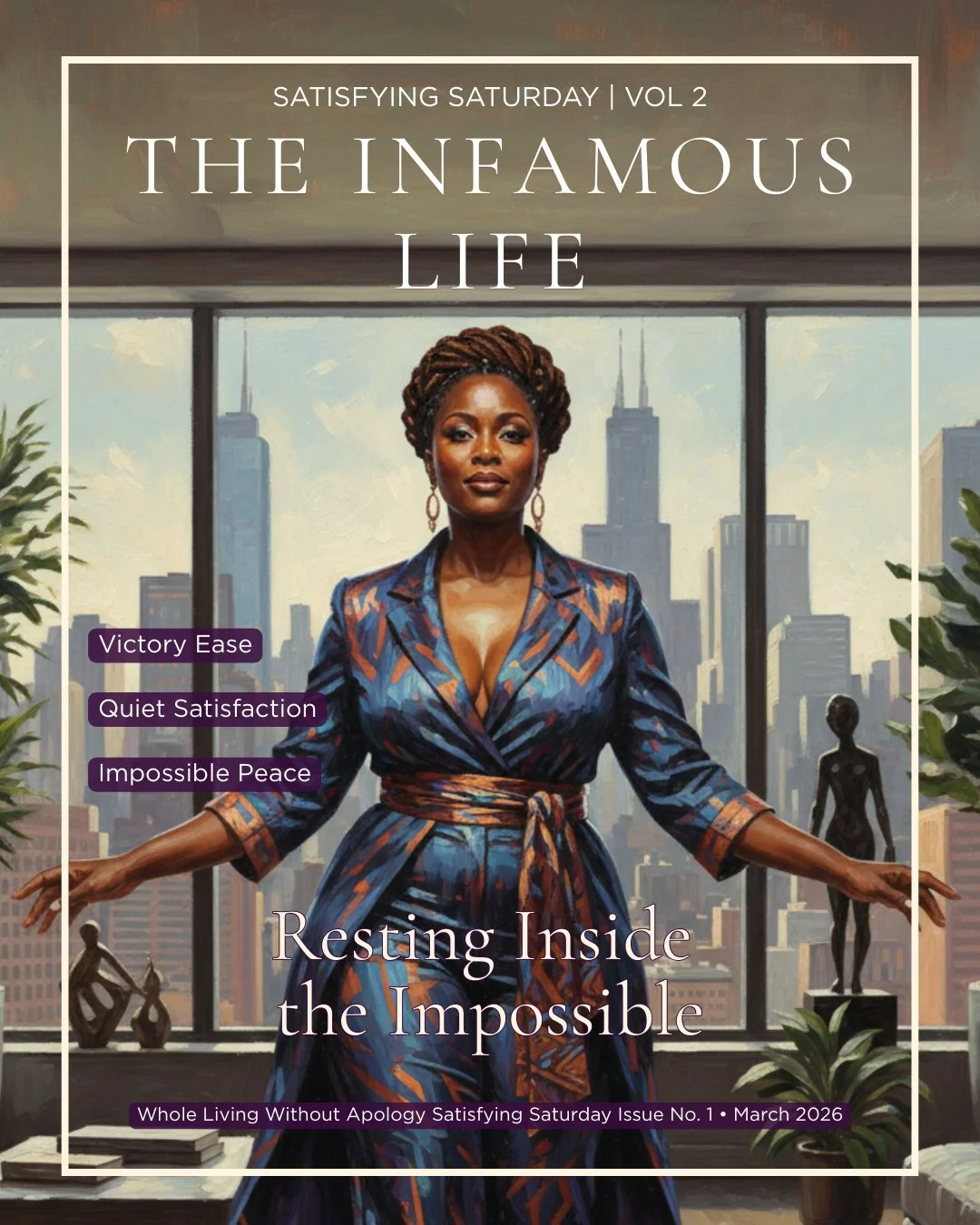 Okay Ms. Soft-But-Solid.

You accepted the opportunity.
You said yes to the meeting.
You showed up this week.

Now don&rsquo;t spend this weekend replaying it.

You don&rsquo;t have to analyze every word you said.
 You don&rsquo;t have to measure whe