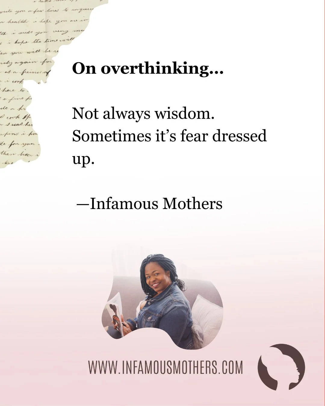 Let&rsquo;s tell the truth.

Overthinking feels intelligent.
It sounds responsible.
It feels strategic.

But sometimes?

It&rsquo;s just fear in business casual.

You say:
&ldquo;I&rsquo;m being thorough.&rdquo;
But what you really mean is:
&ldquo;I&
