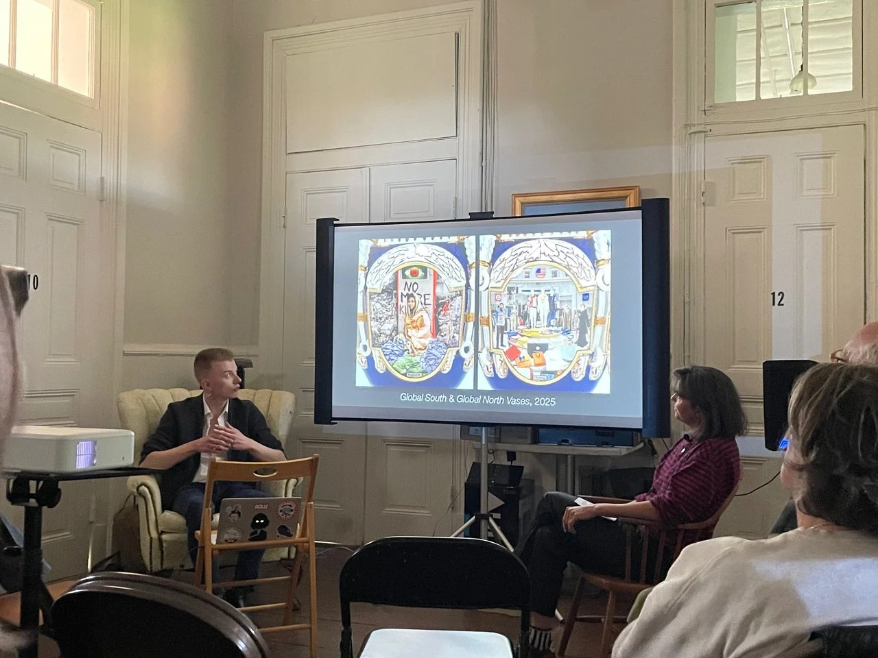 "Protesting in Porcelain, A Conversation with Connor Czora," Sunday, May 3, 2026